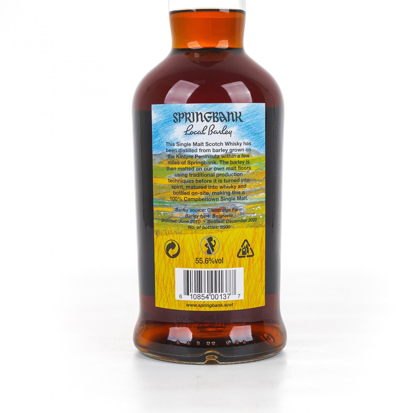 Springbank 云顶 10年 2010-2020 本地大麦