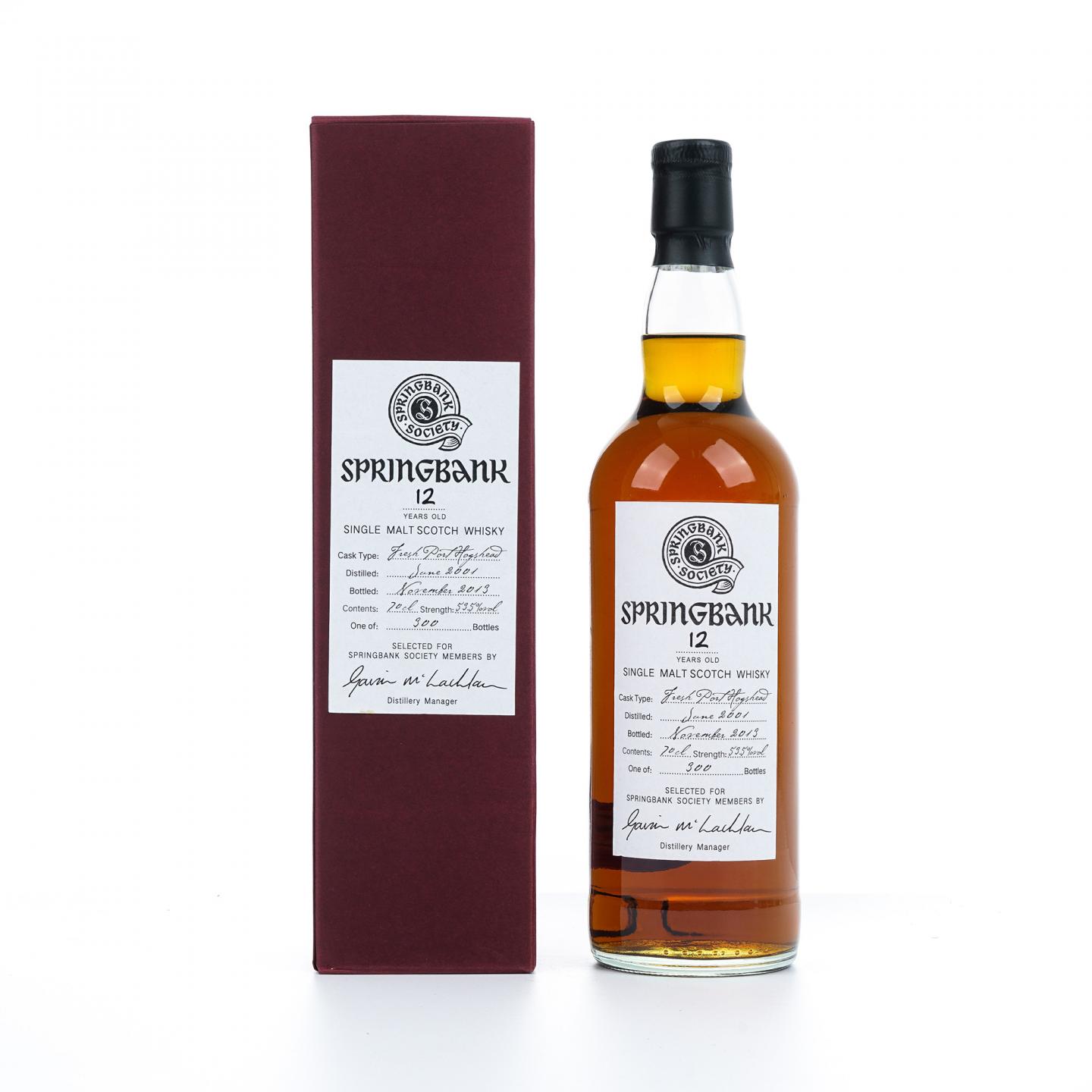 Springbank 云顶 12年 2001-2013 云顶协会