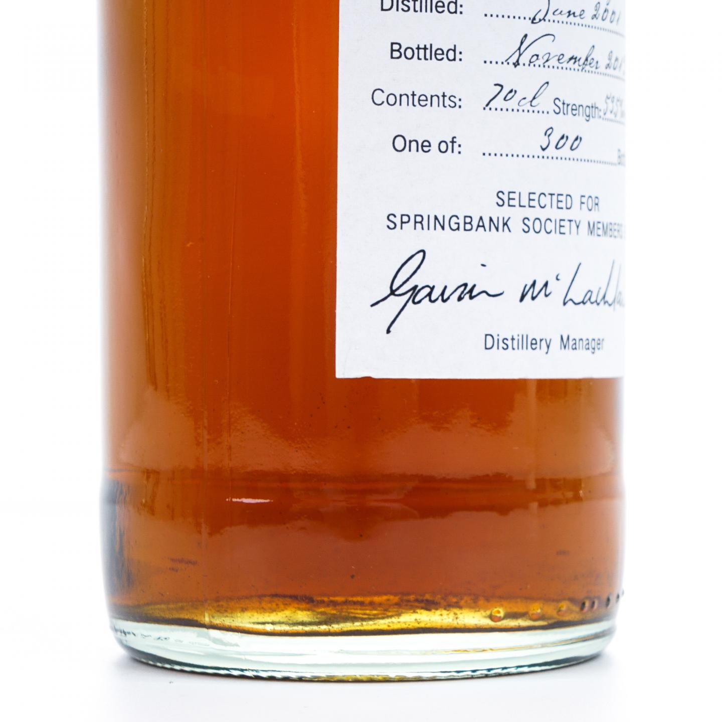 Springbank 云顶 12年 2001-2013 云顶协会