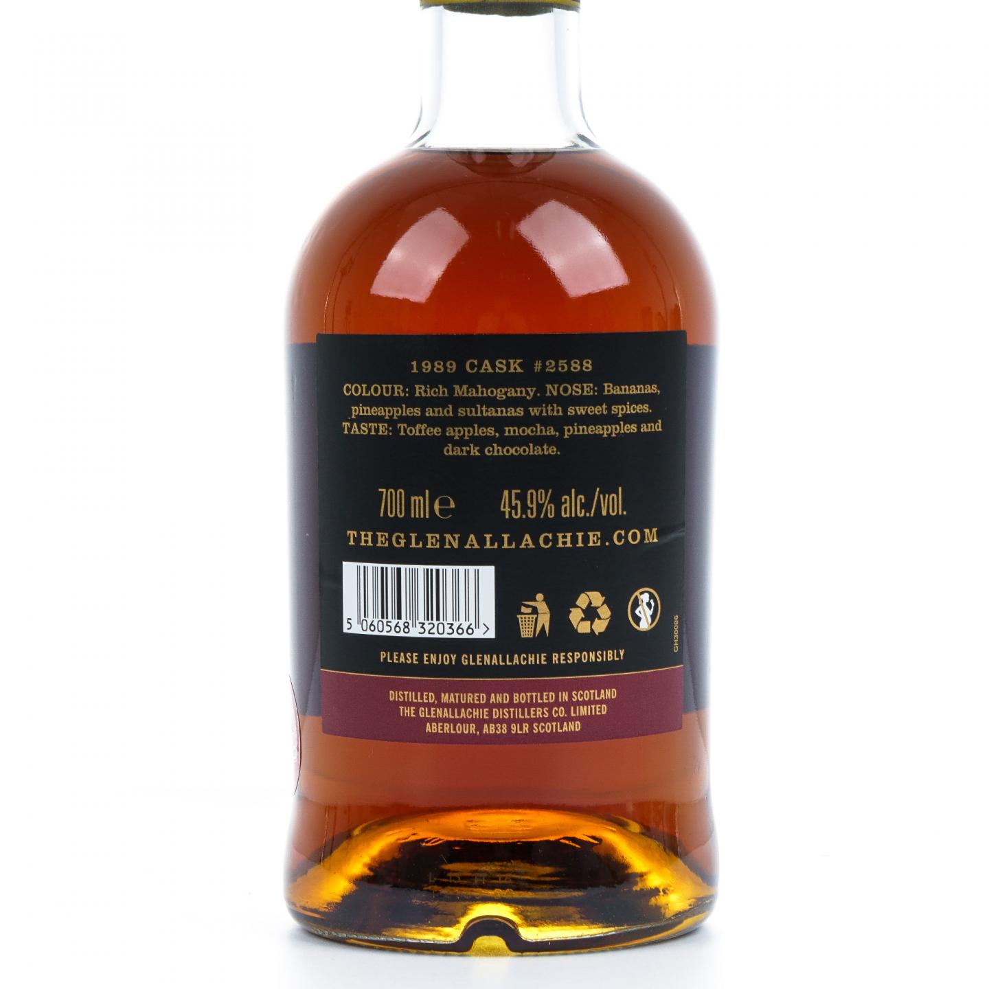 Glenallachie 格兰纳里奇 29年 1989-2018 单桶#2588