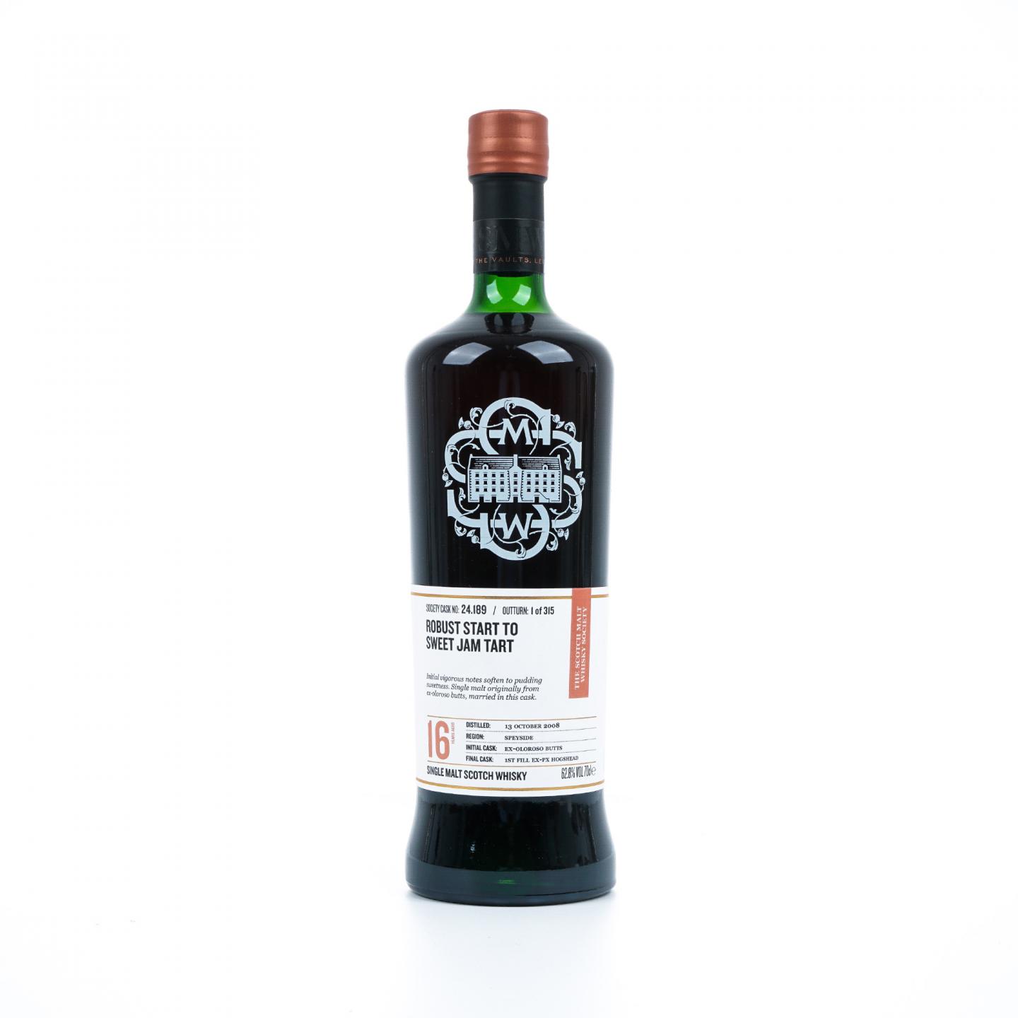 SMWS 24.189 麦卡伦 16年 2008 雪莉桶强 行货 700ml