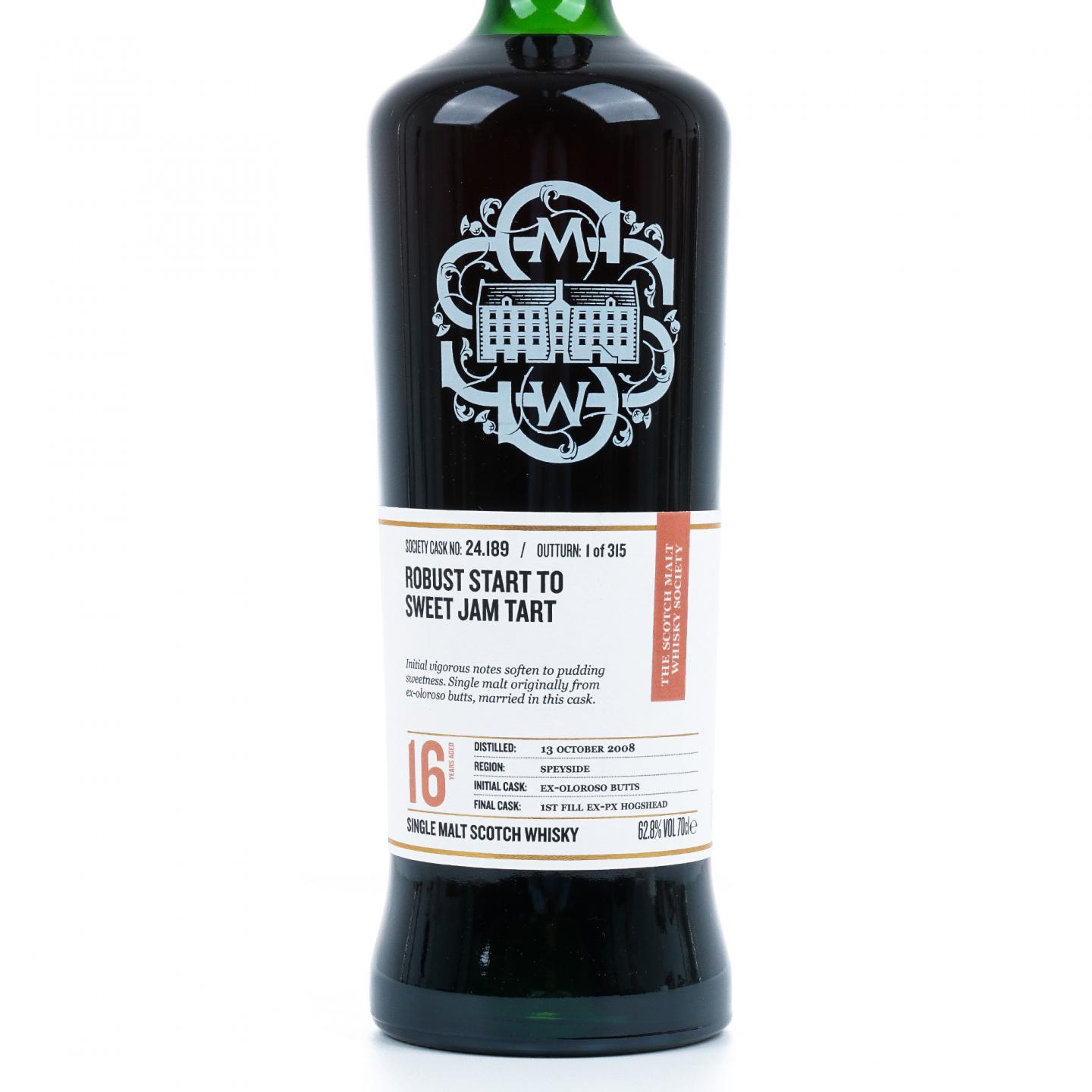 SMWS 24.189 麦卡伦 16年 2008 雪莉桶强 行货 700ml