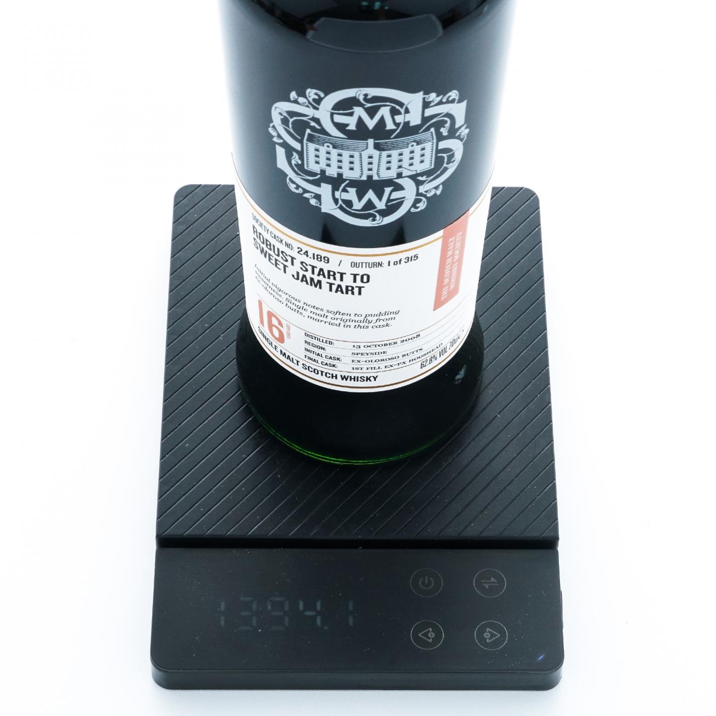 SMWS 24.189 麦卡伦 16年 2008 雪莉桶强 行货 700ml