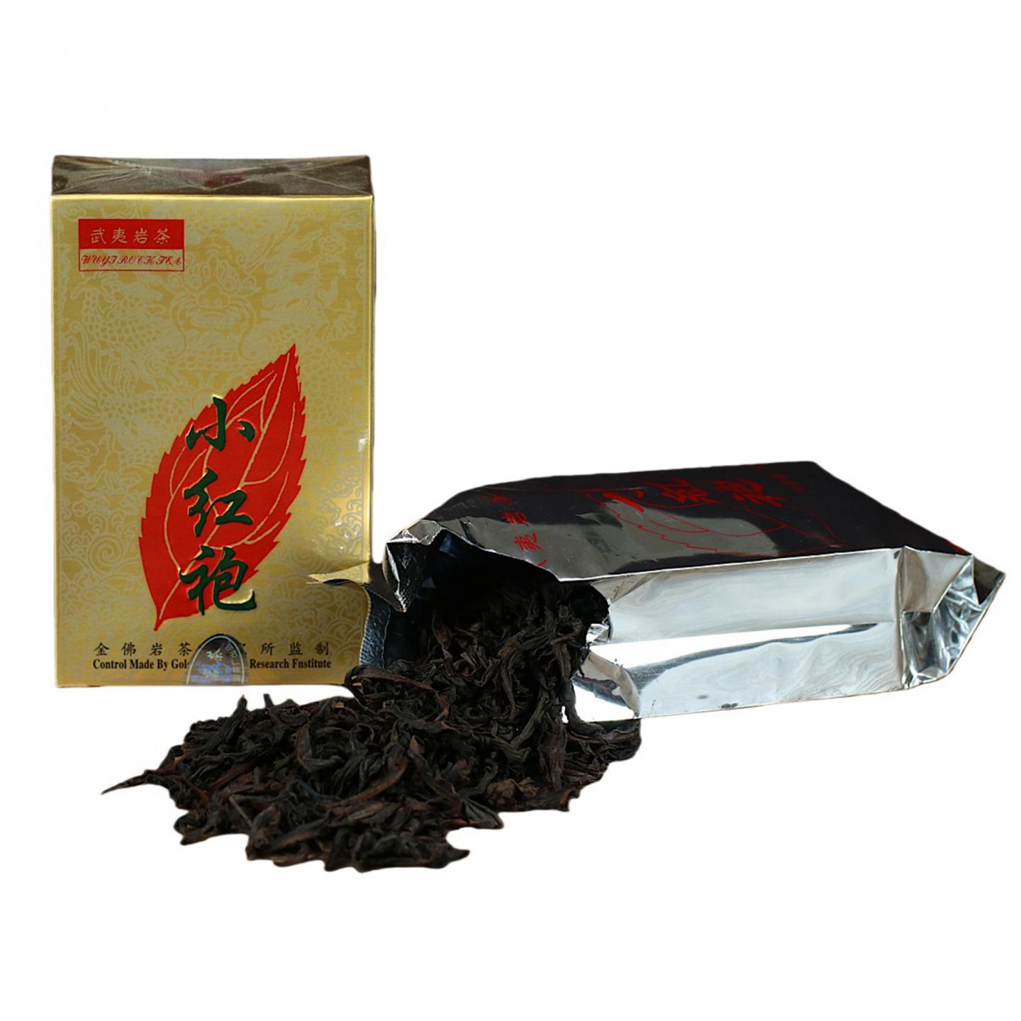 2000年 武夷山金佛茶叶研究所 正岩极品小红袍 10盒*50克