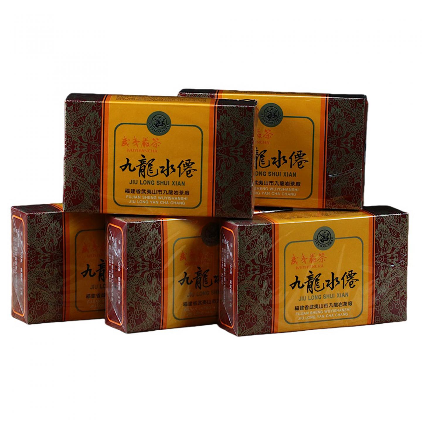 1995年 武夷山市九龙岩茶厂 核心产区九龙水仙 10盒*100克