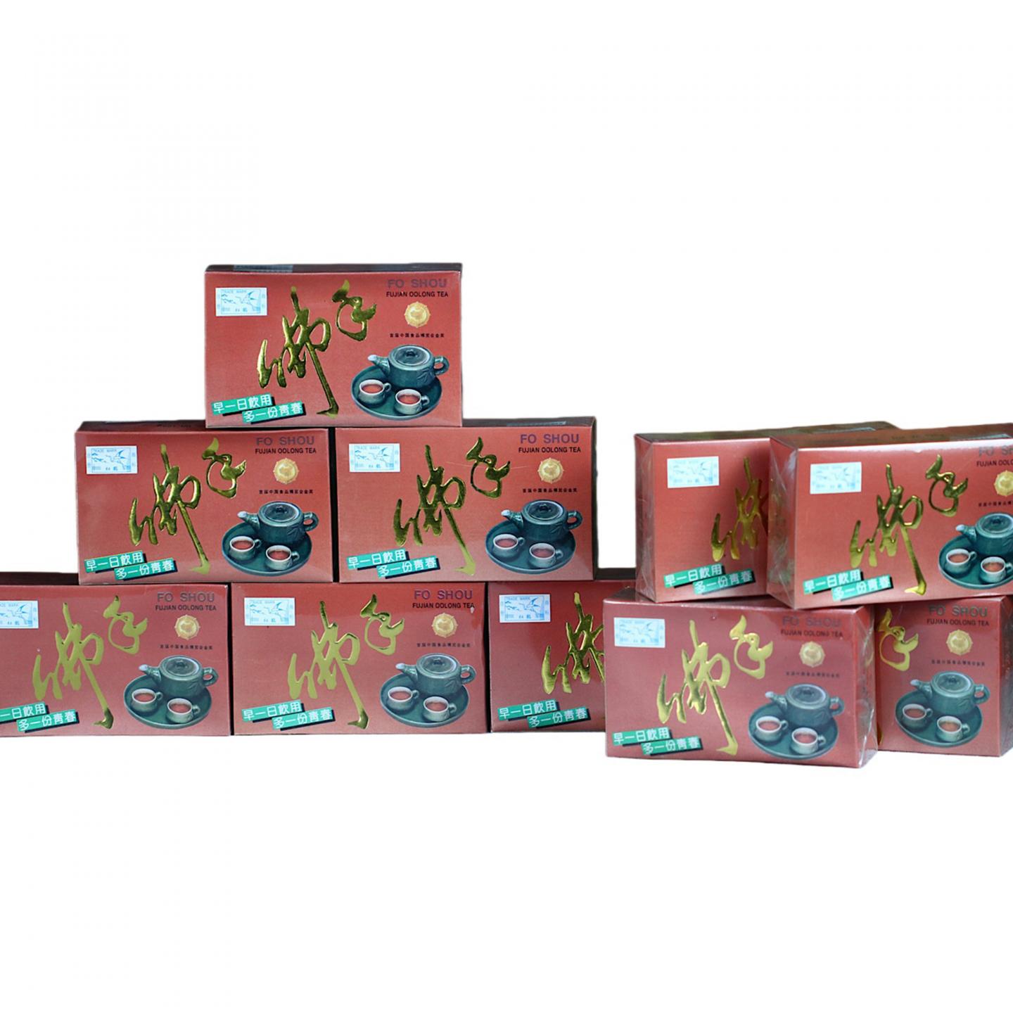 1990年代 国营北硿华侨茶厂出品 松鹤牌佛手 10盒*125克