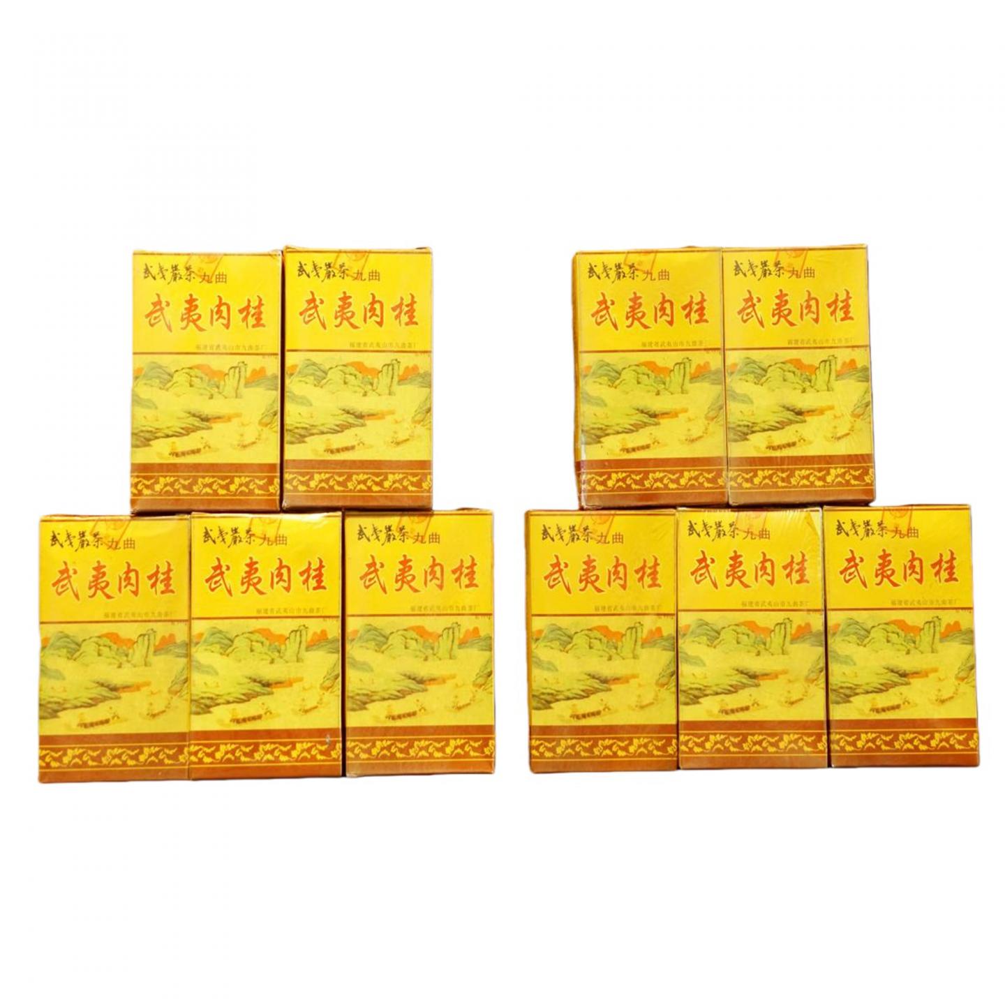 1999年 武夷山市九曲茶厂 正岩精品肉桂 10盒*50克