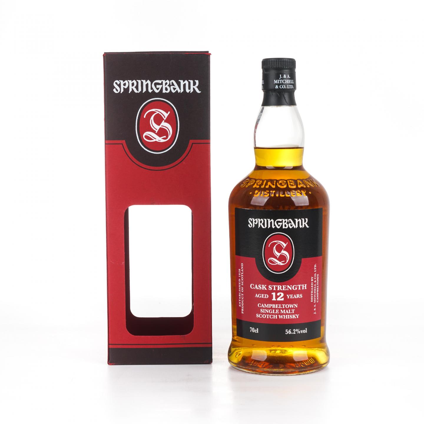 Springbank 云顶 12年 2018 红标桶强 56.2%