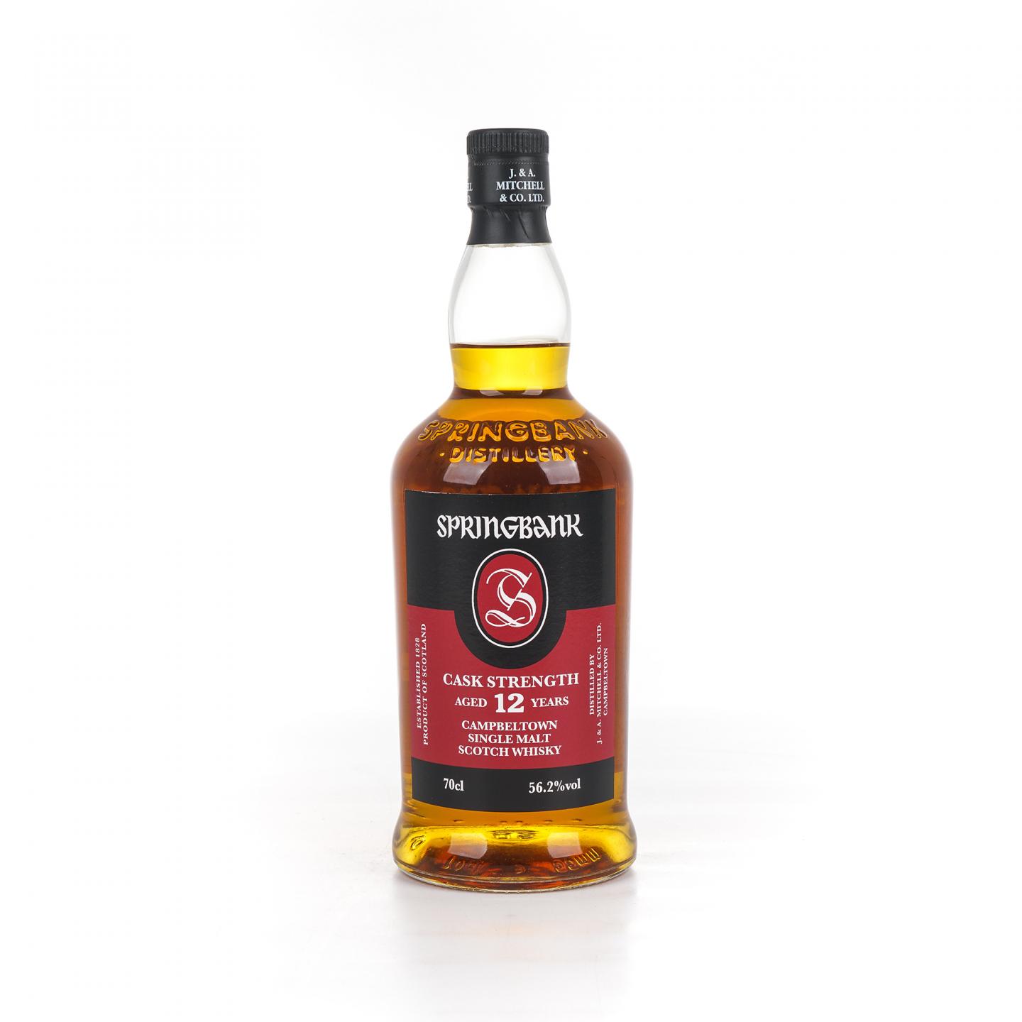 Springbank 云顶 12年 2018 红标桶强 56.2%