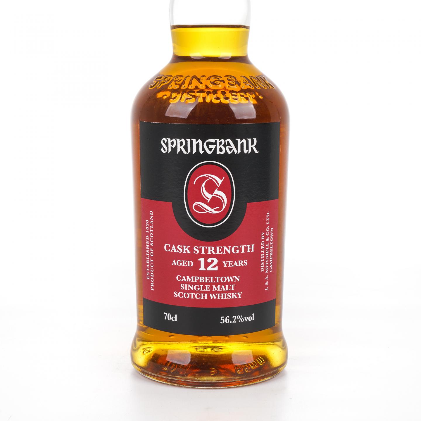 Springbank 云顶 12年 2018 红标桶强 56.2%