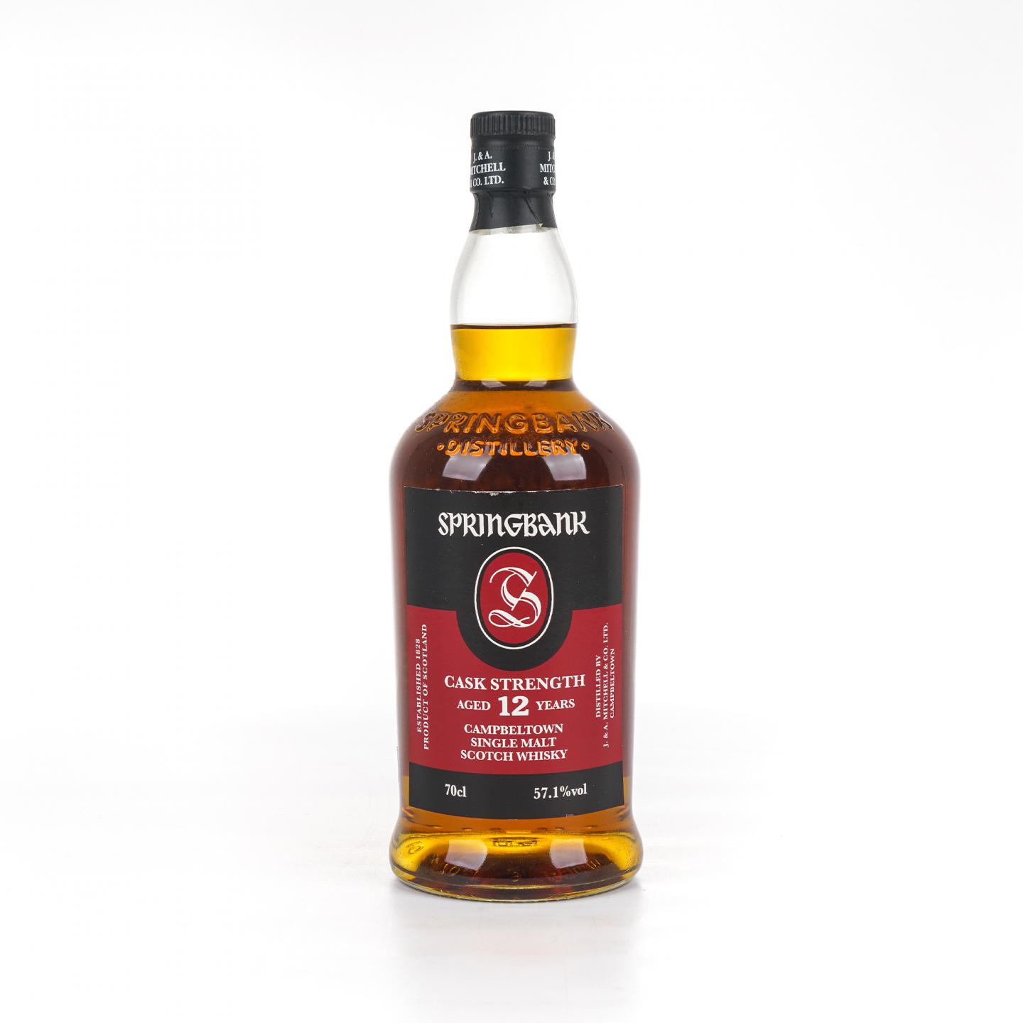 Springbank 云顶 12年 2019 红标桶强 57.1%