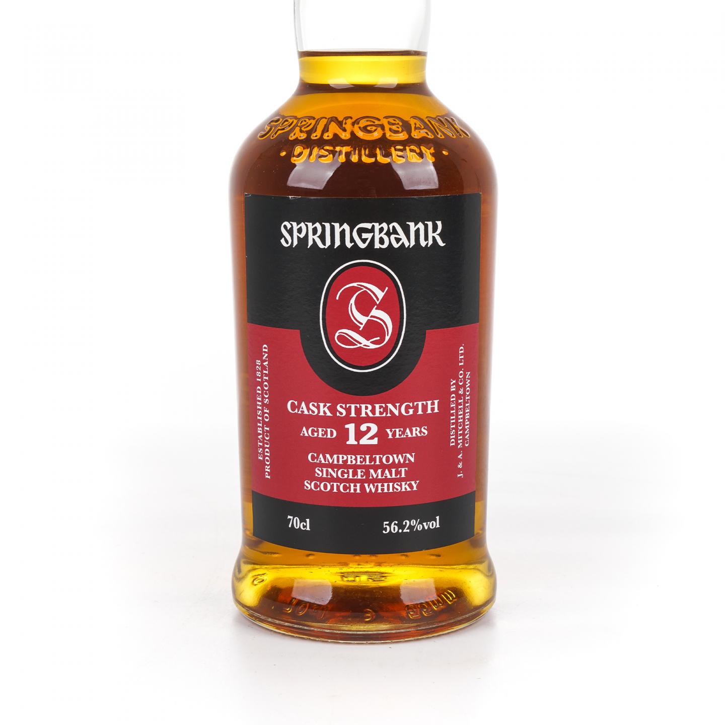 Springbank 云顶 12年 2018 红标 56.2% 桶强