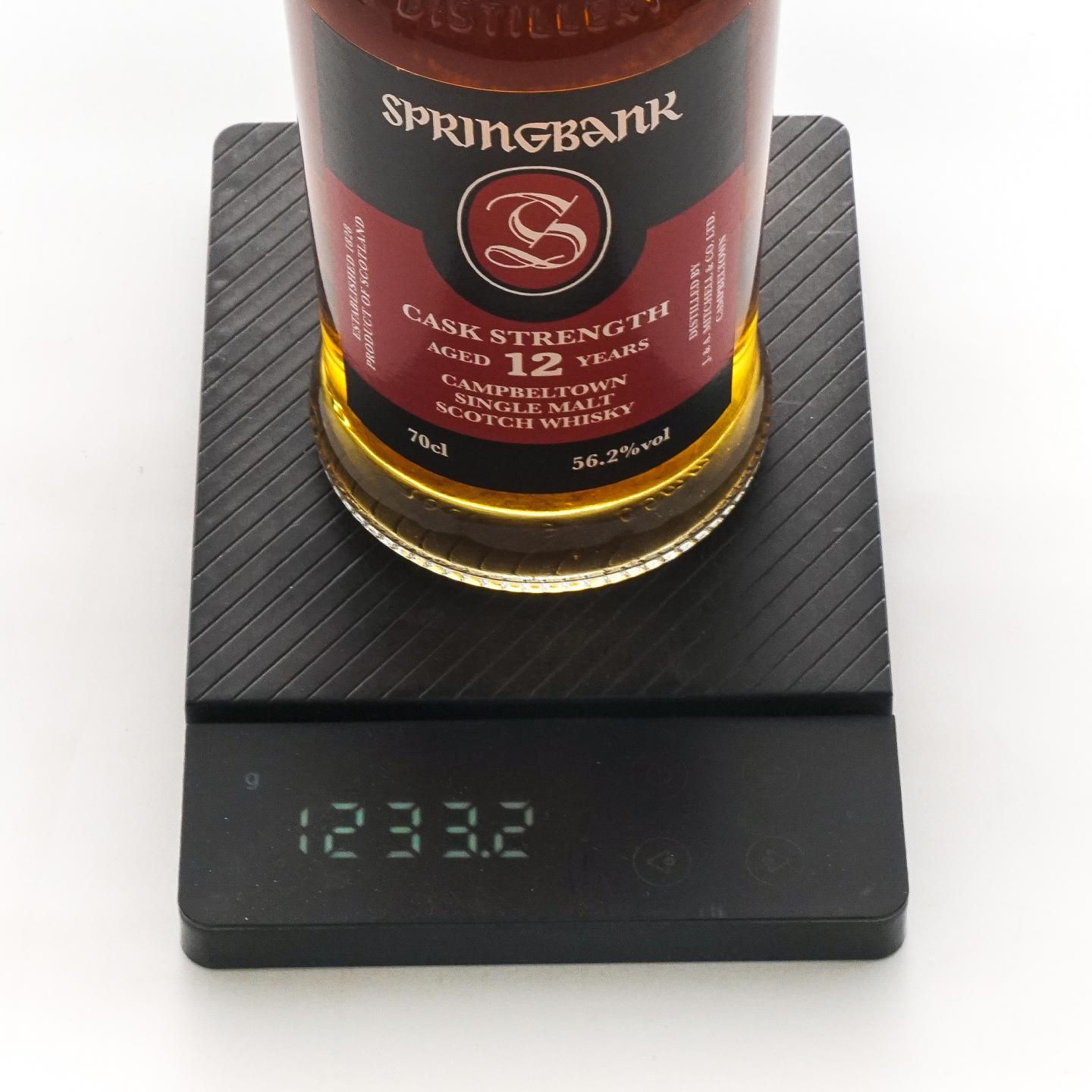 Springbank 云顶 12年 2018 红标 56.2% 桶强