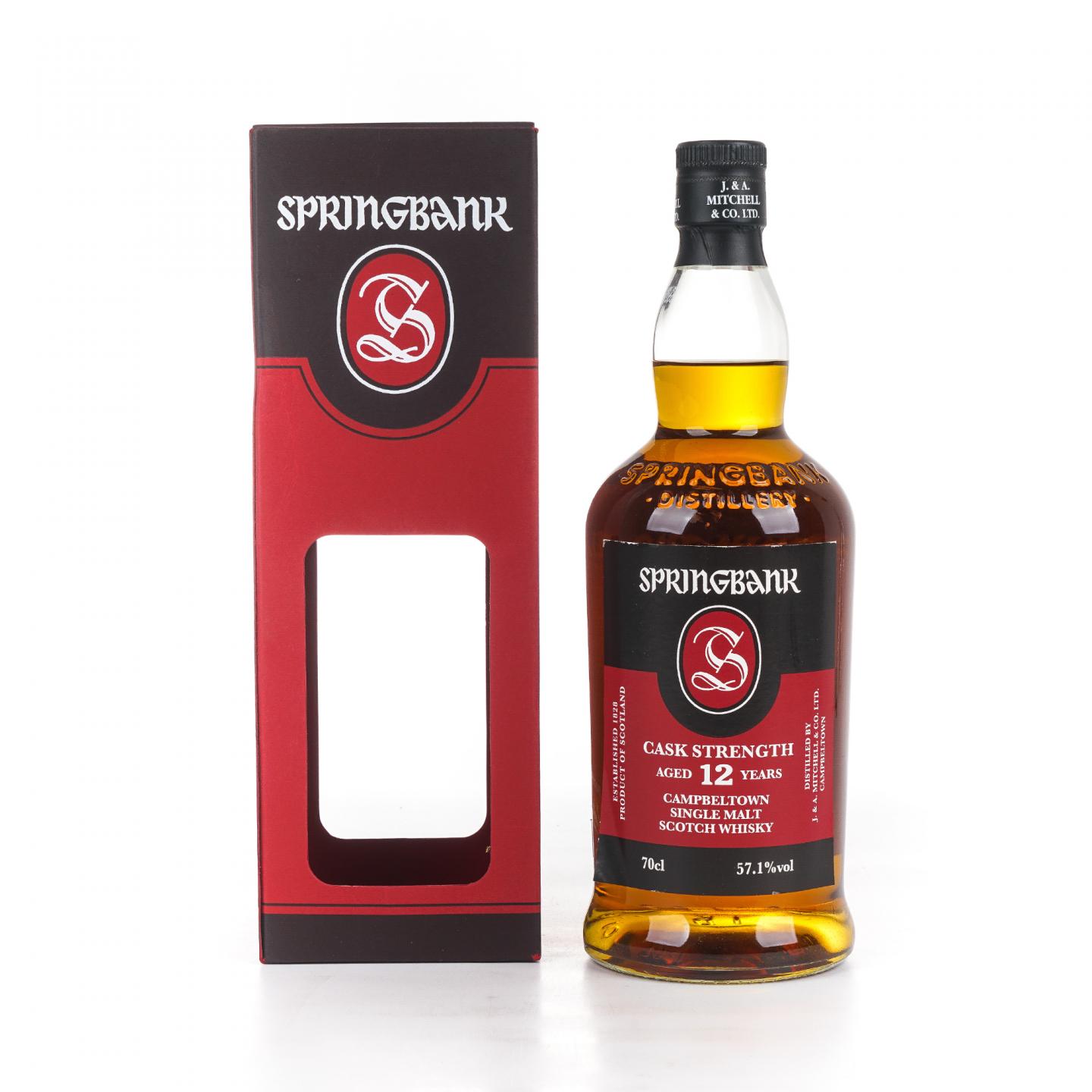 Springbank 云顶 12年 2019 红标 57.1% 桶强
