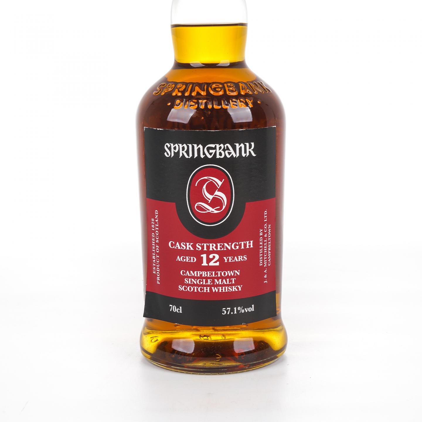 Springbank 云顶 12年 2019 红标 57.1% 桶强