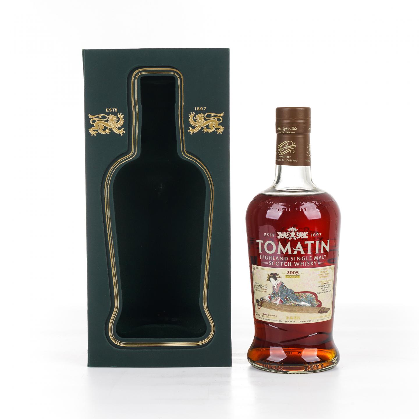 Tomatin 汤马丁 2005-2017 雪莉单桶#5223 桶强