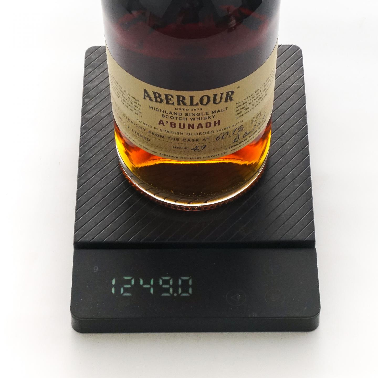 Aberlour 雅伯莱 A'bunadh 雪莉桶Batch 49 60.1%