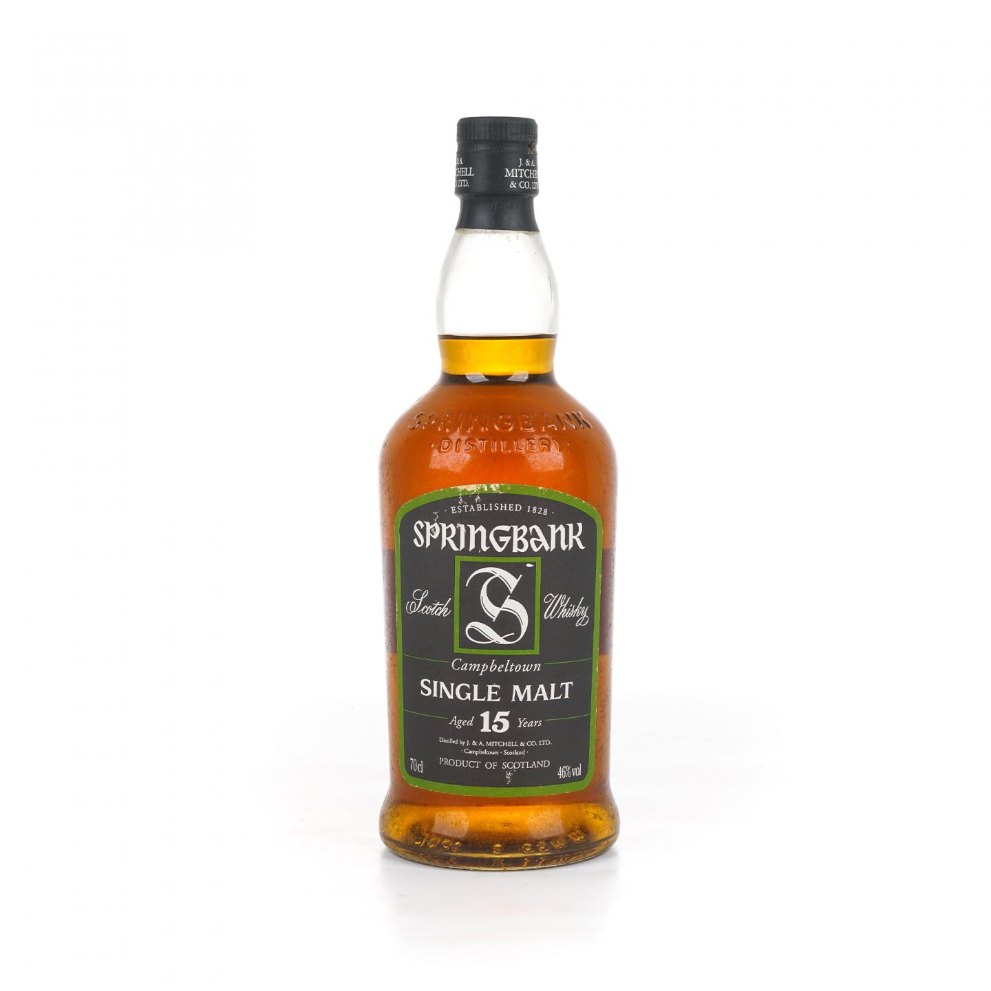 Springbank 云顶 15年 单一麦芽 46%
