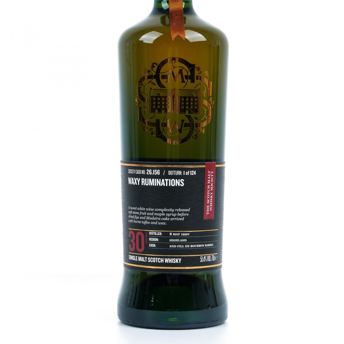 SMWS 26.156 克里尼利基 30年 1990 窖藏款