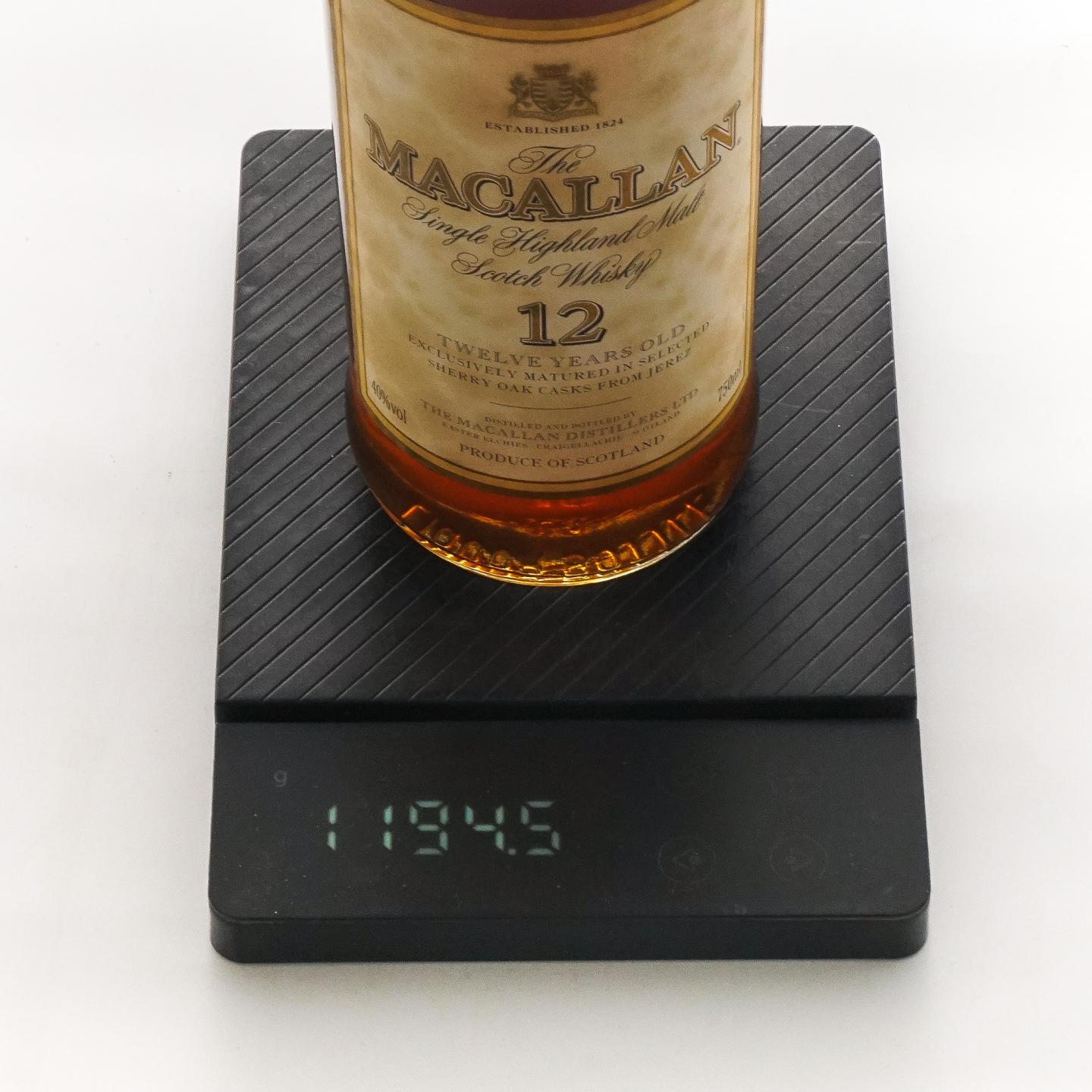 Macallan 麦卡伦 12年 雪莉桶 750ml