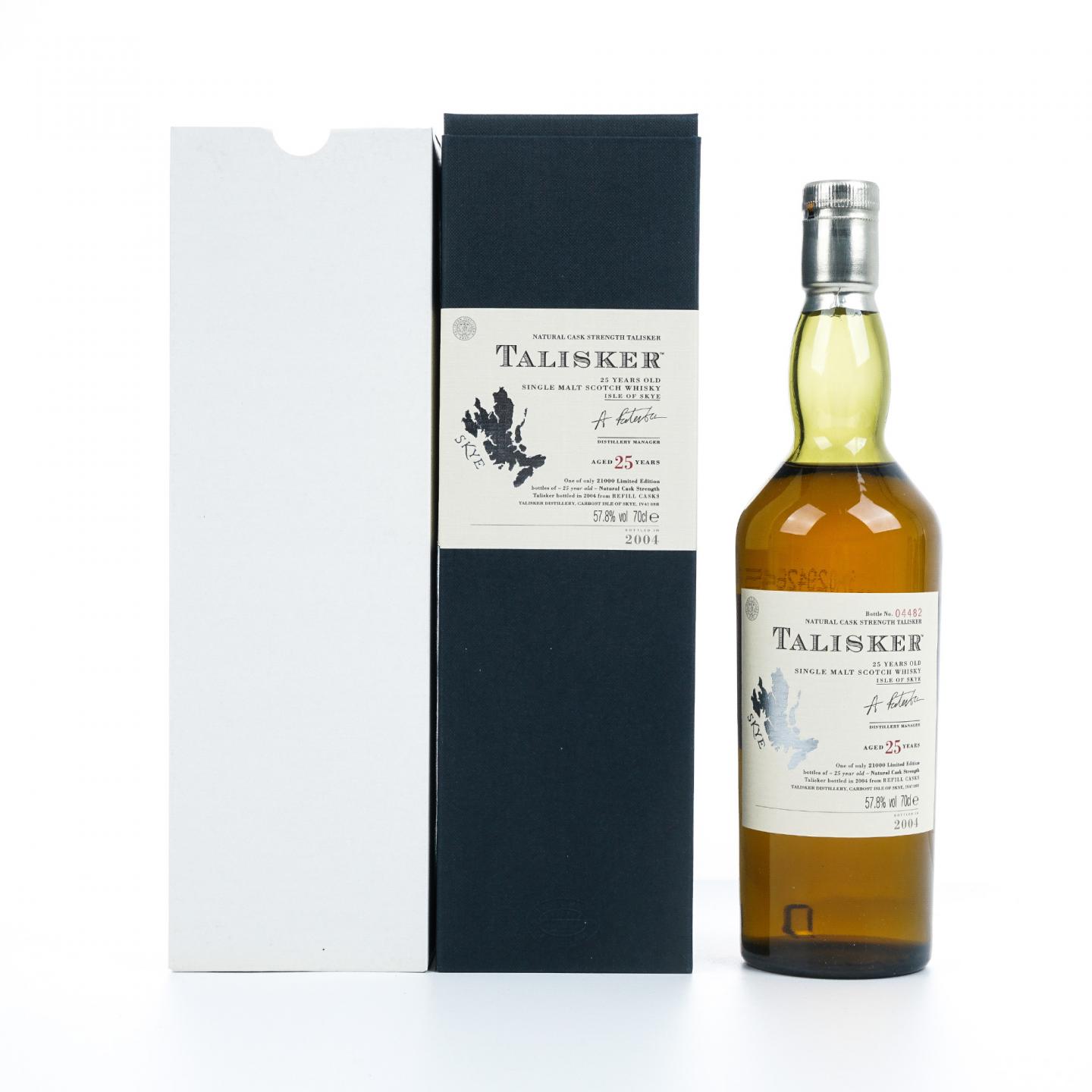 Talisker 泰斯卡 25年 2004 SR系列 桶强