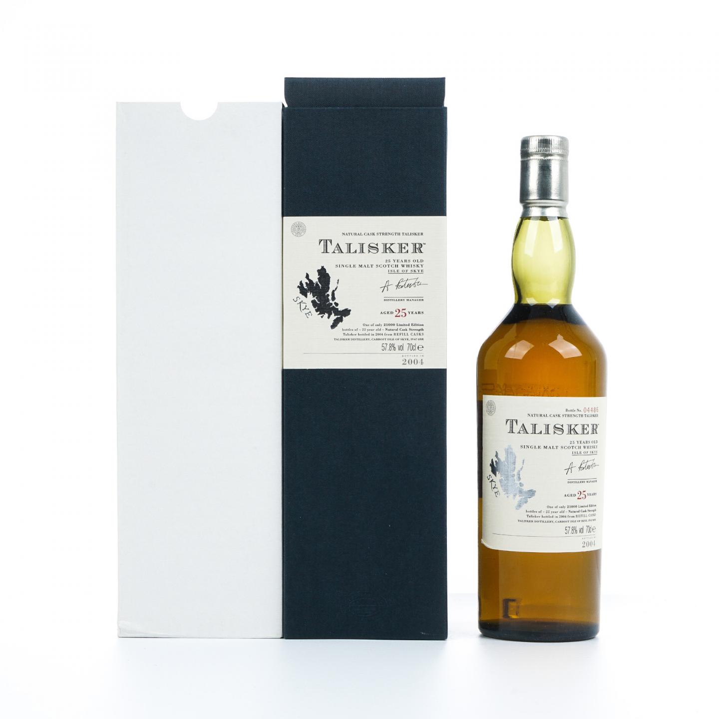Talisker 泰斯卡 25年 2004 SR 桶强
