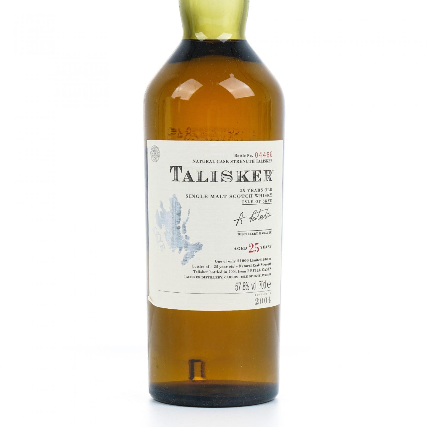 Talisker 泰斯卡 25年 2004 SR 桶强