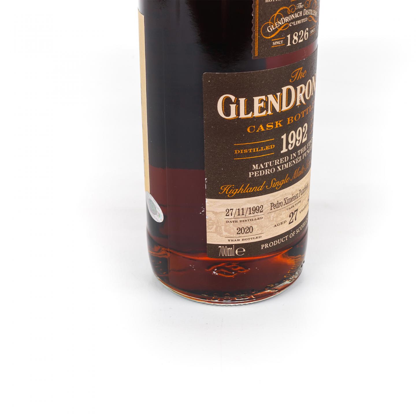 Glendronach 格兰多纳 27年 1992-2020 雪莉桶#6049 行货