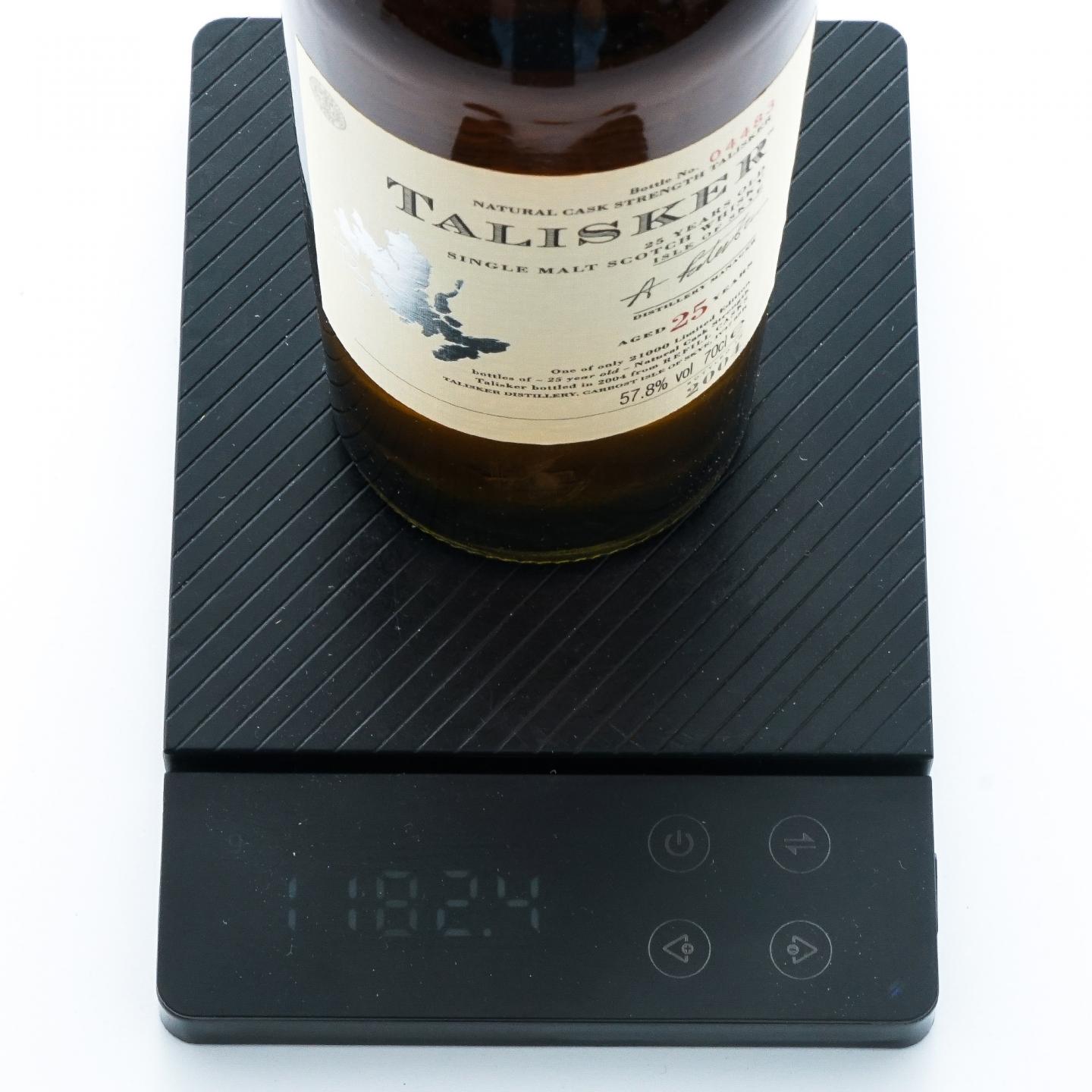 Talisker 泰斯卡 25年 2004 桶强 SR