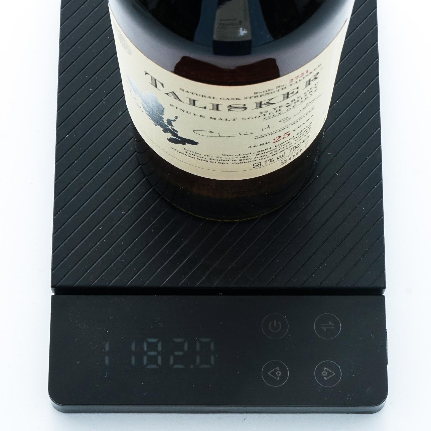 Talisker 泰斯卡 25年 2007 SR系列