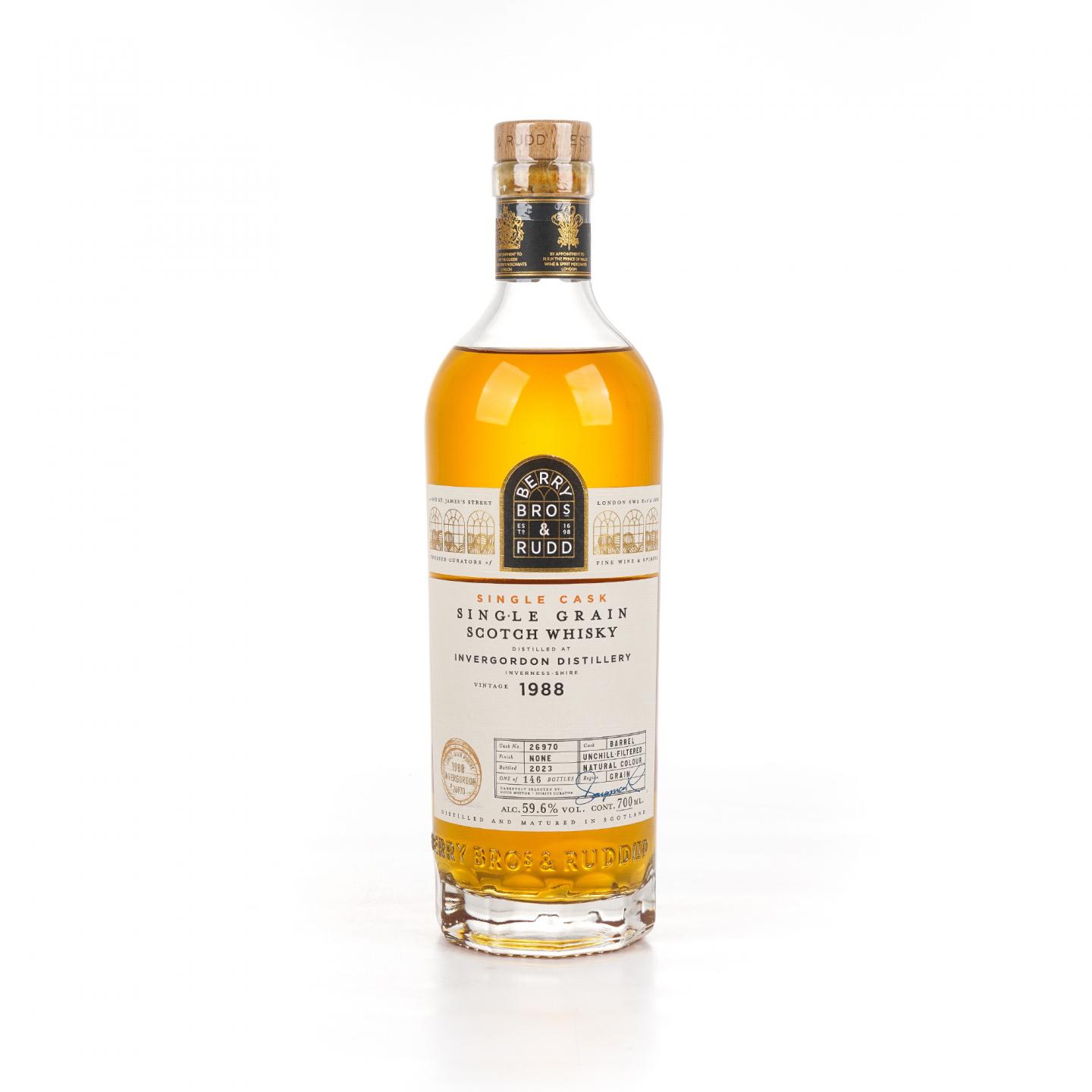 Invergordon 因弗戈登 1988-2023 单桶#26970 单谷 BBR