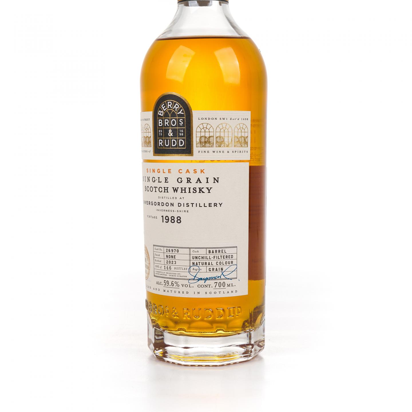 Invergordon 因弗戈登 1988-2023 单桶#26970 单谷 BBR