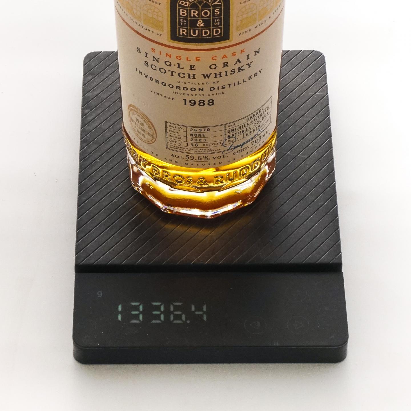 Invergordon 因弗戈登 1988-2023 单桶#26970 单谷 BBR