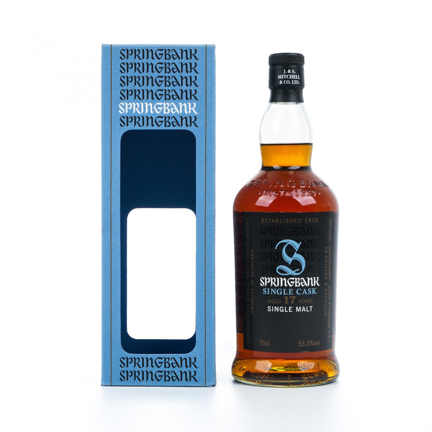 Springbank 云顶 17年 1996-2014 单桶#582