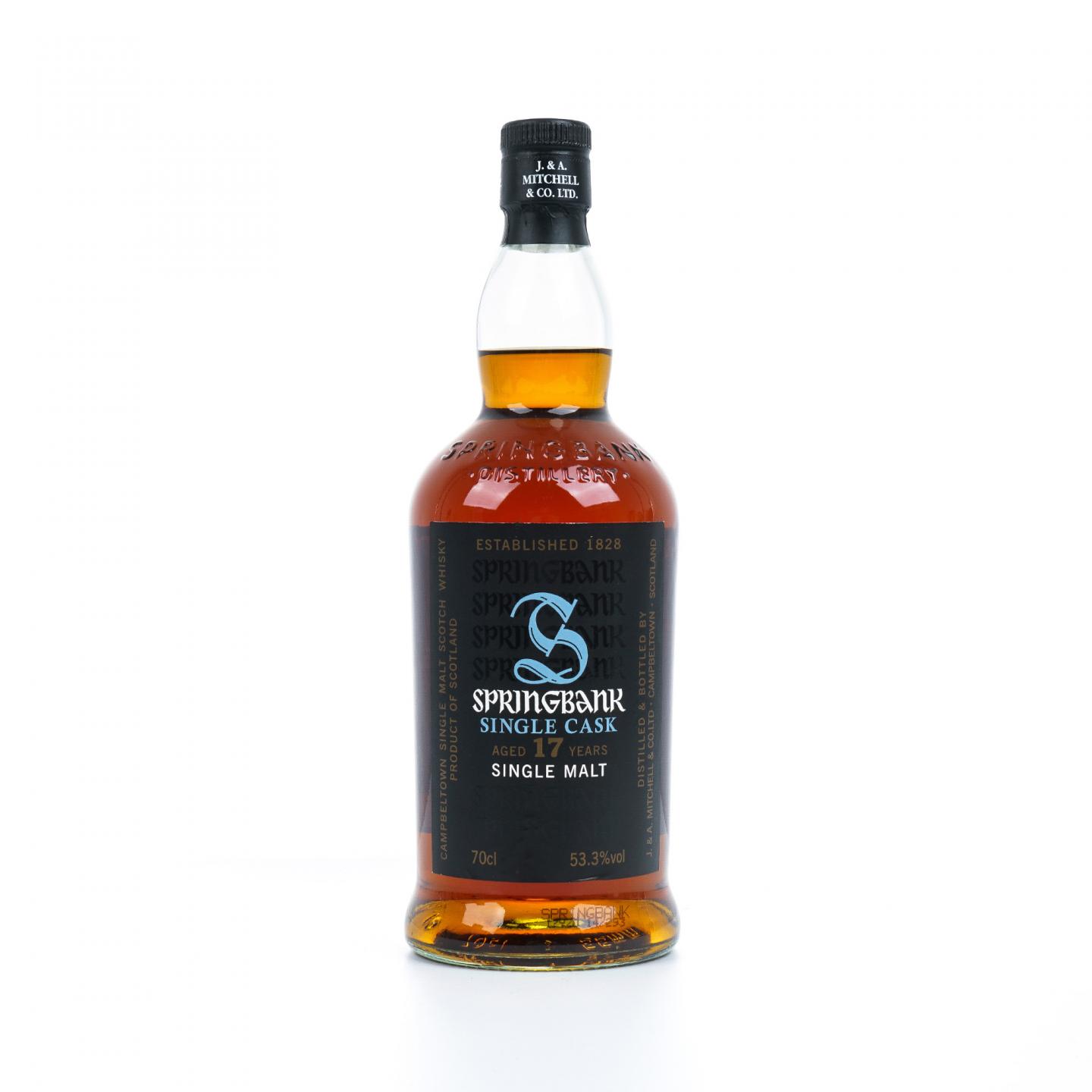 Springbank 云顶 17年 1996-2014 单桶#582