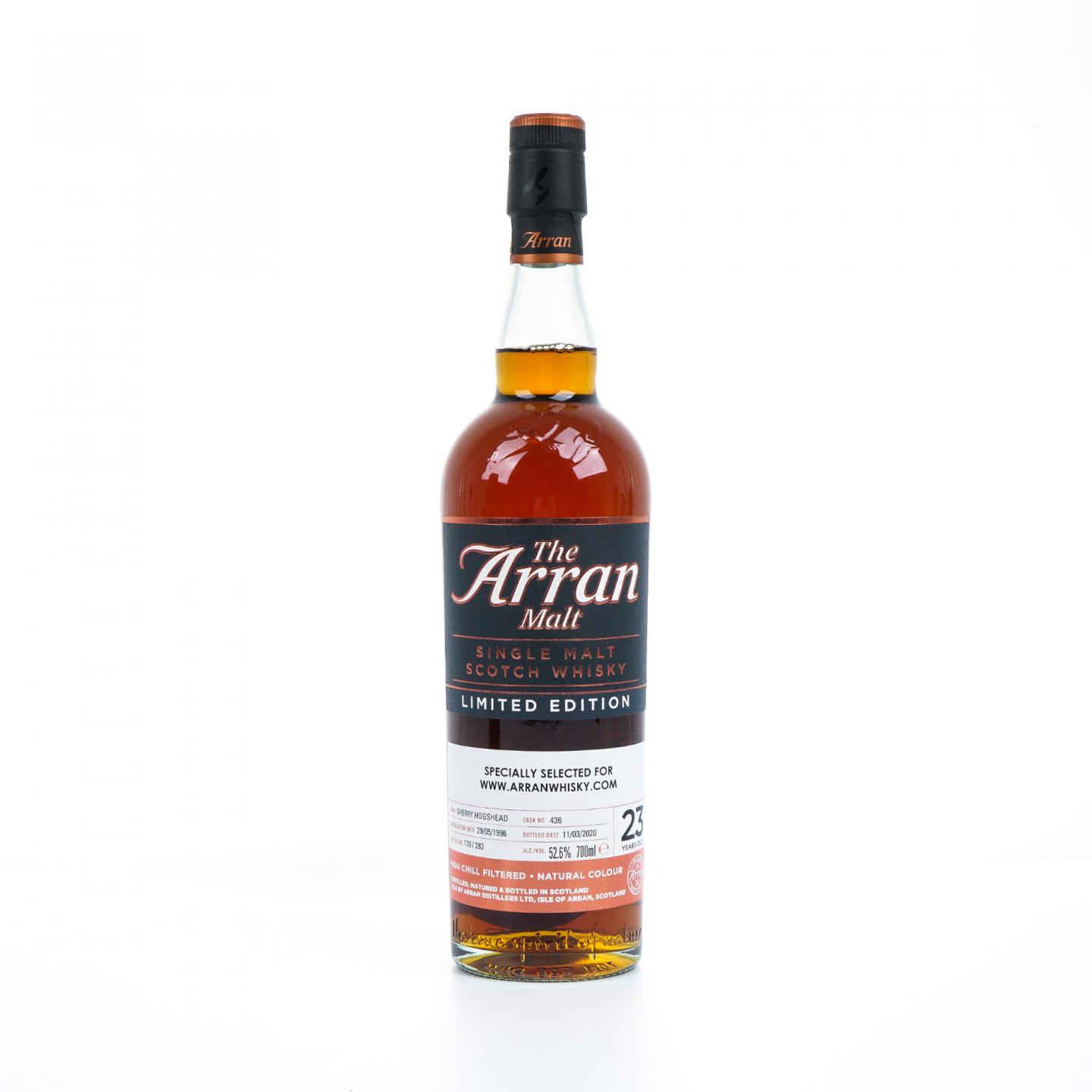 Arran 艾伦 23年 1996-2020 雪莉单桶#436