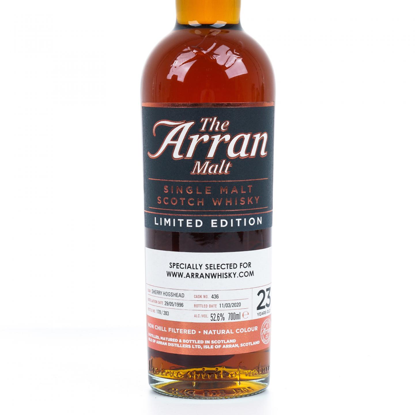 Arran 艾伦 23年 1996-2020 雪莉单桶#436
