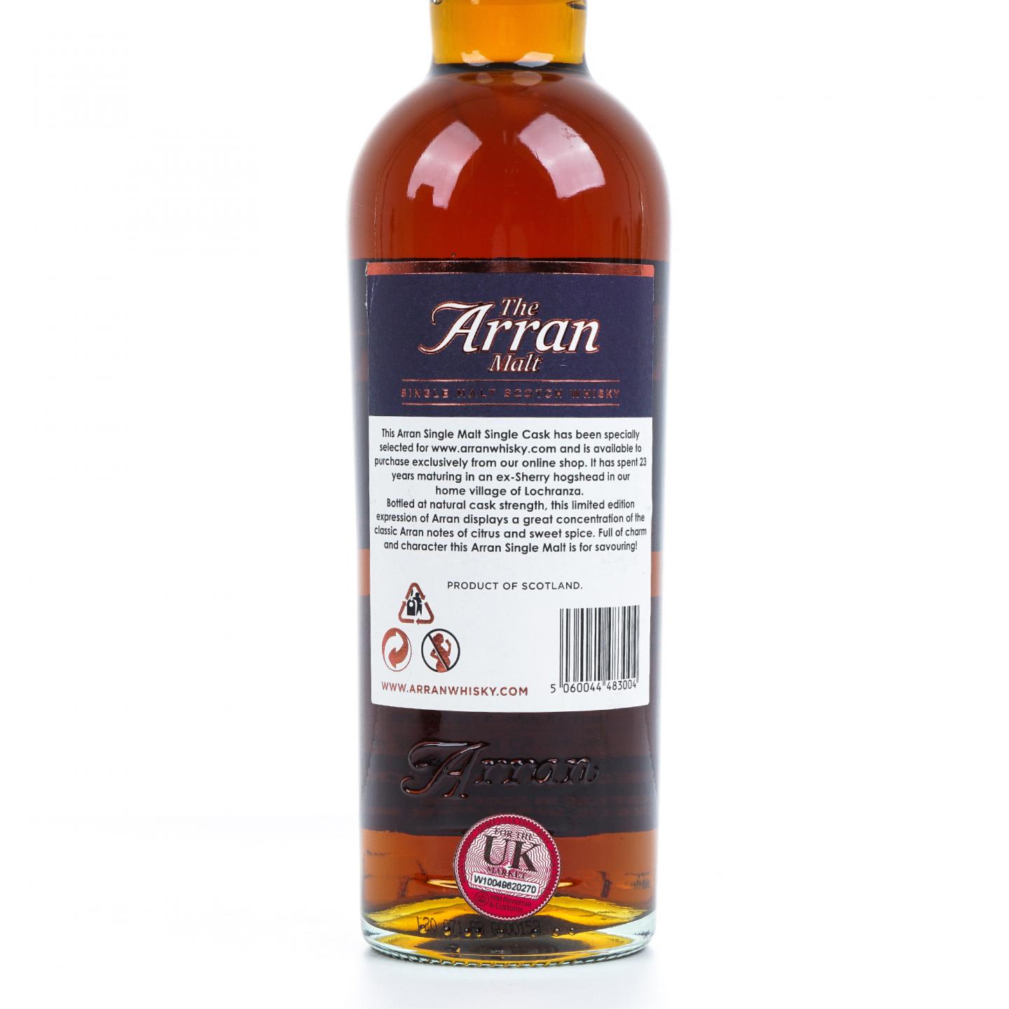 Arran 艾伦 23年 1996-2020 雪莉单桶#436
