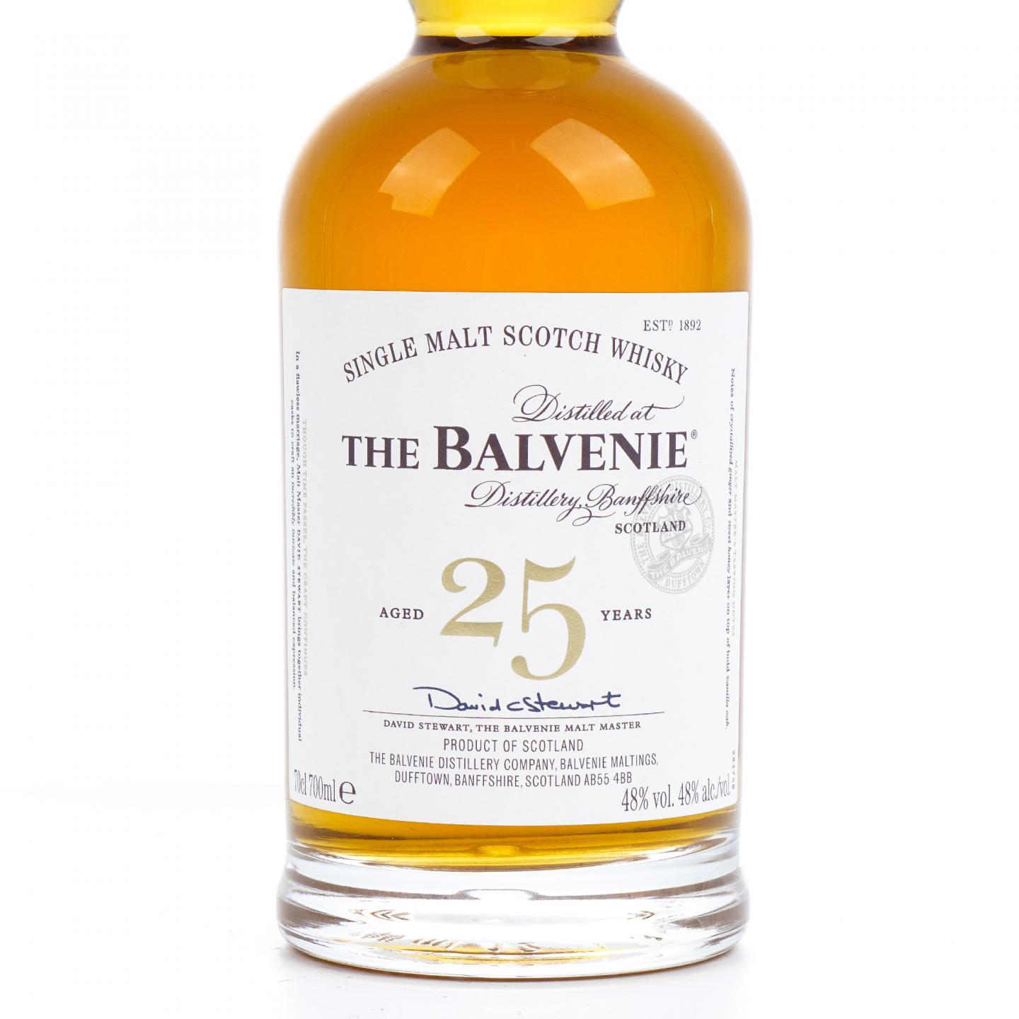 Balvenie 百富 25年 圆筒礼盒 行货
