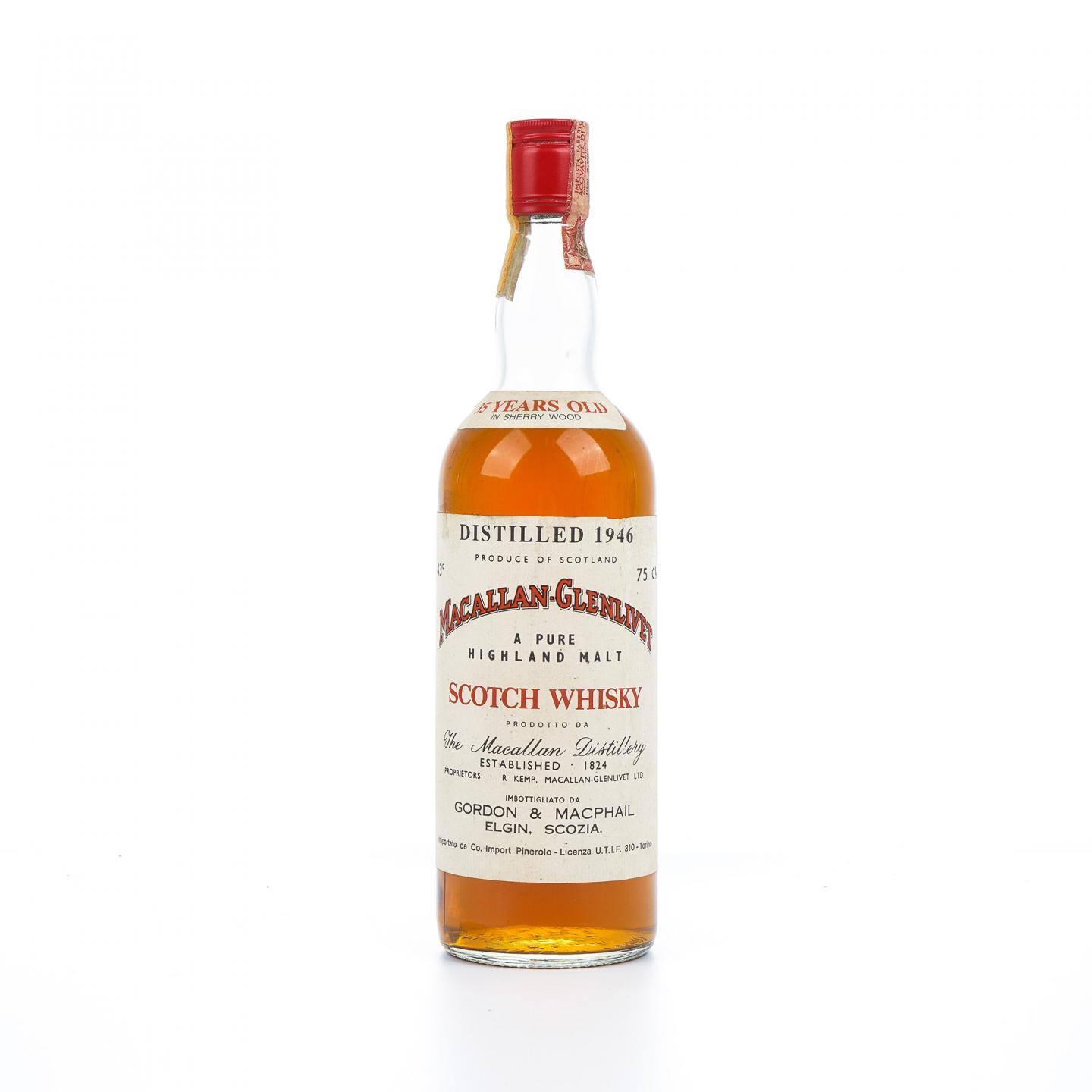 Macallan 麦卡伦 35年 1946 雪莉桶 GM 750ml