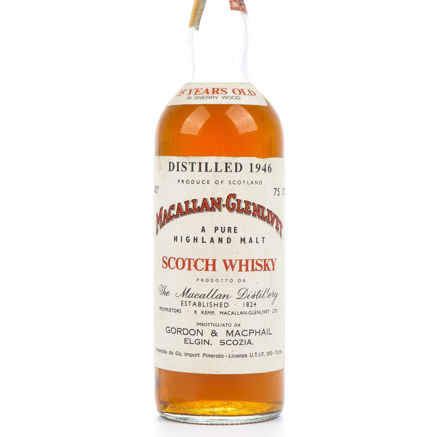 Macallan 麦卡伦 35年 1946 雪莉桶 GM 750ml