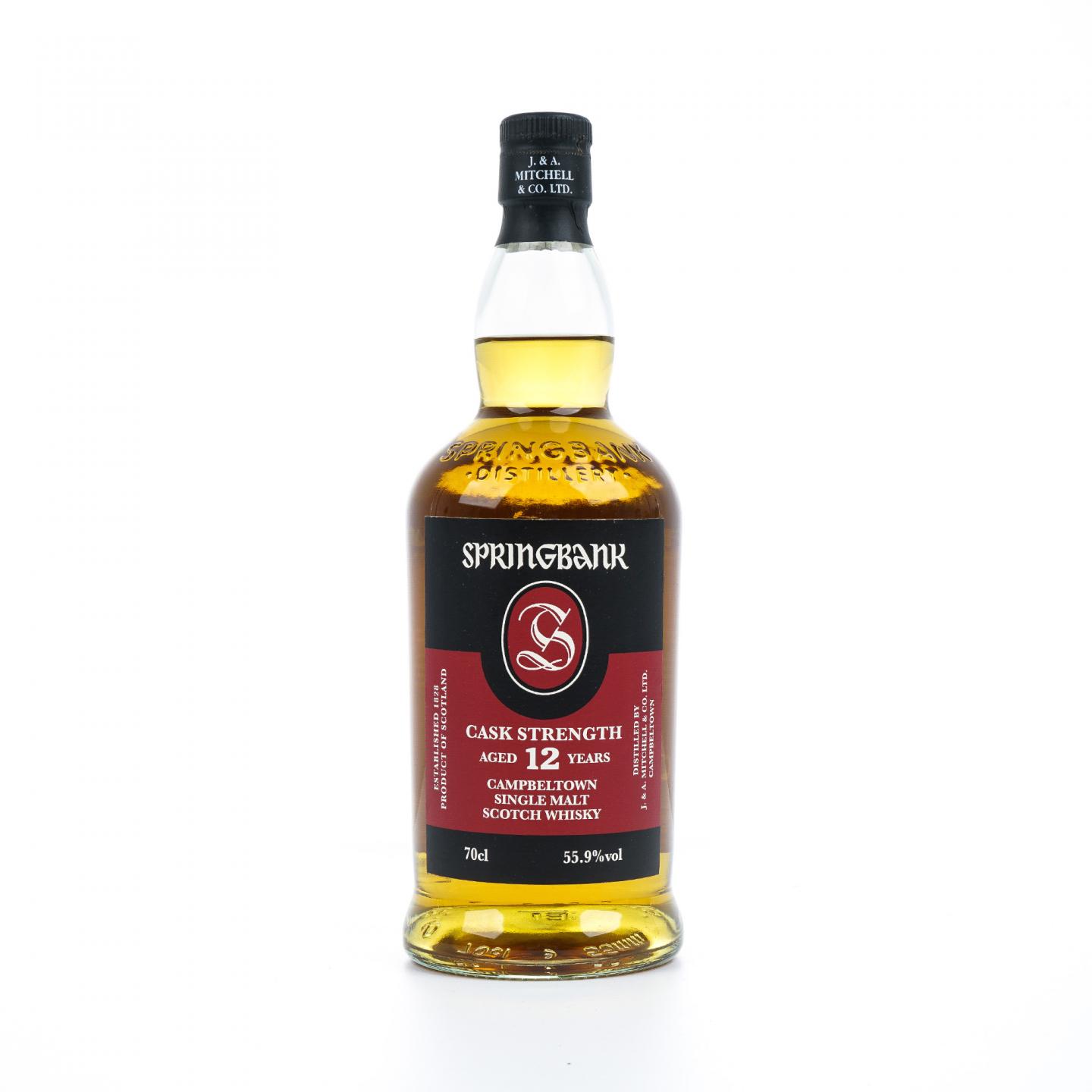Springbank 云顶 12年 2021 桶强 55.9% 700ml