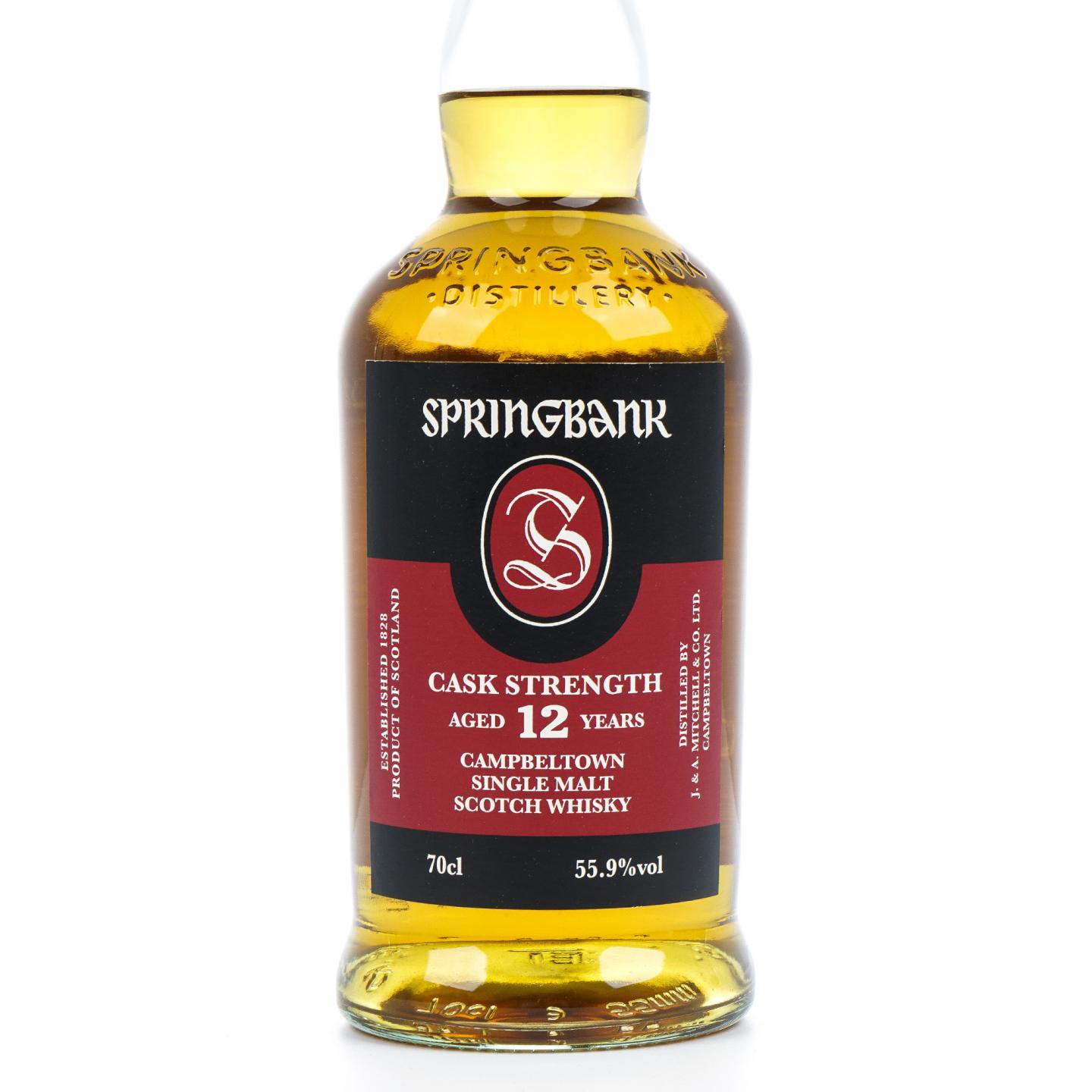 Springbank 云顶 12年 2021 桶强 55.9% 700ml