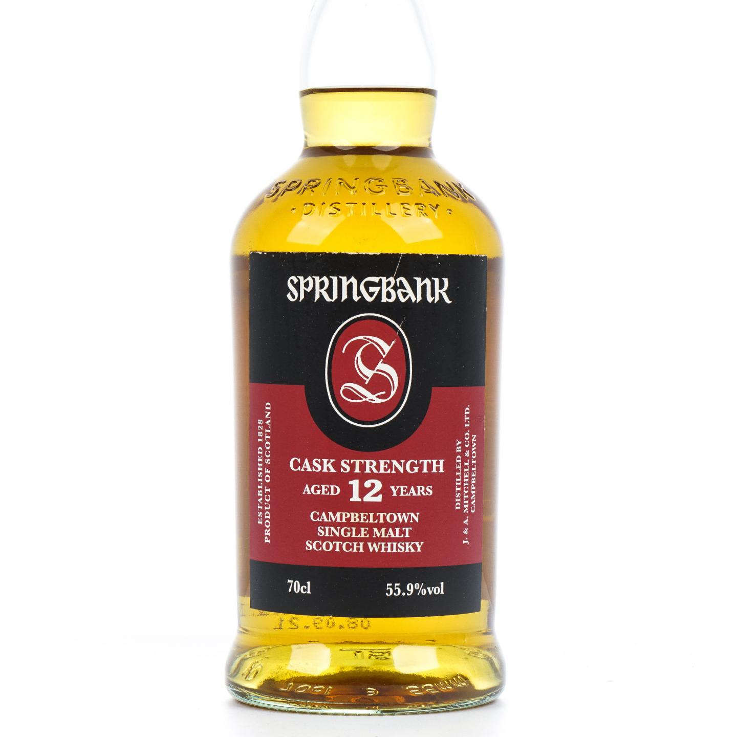 Springbank 云顶 12年 2021 桶强 55.9% UK