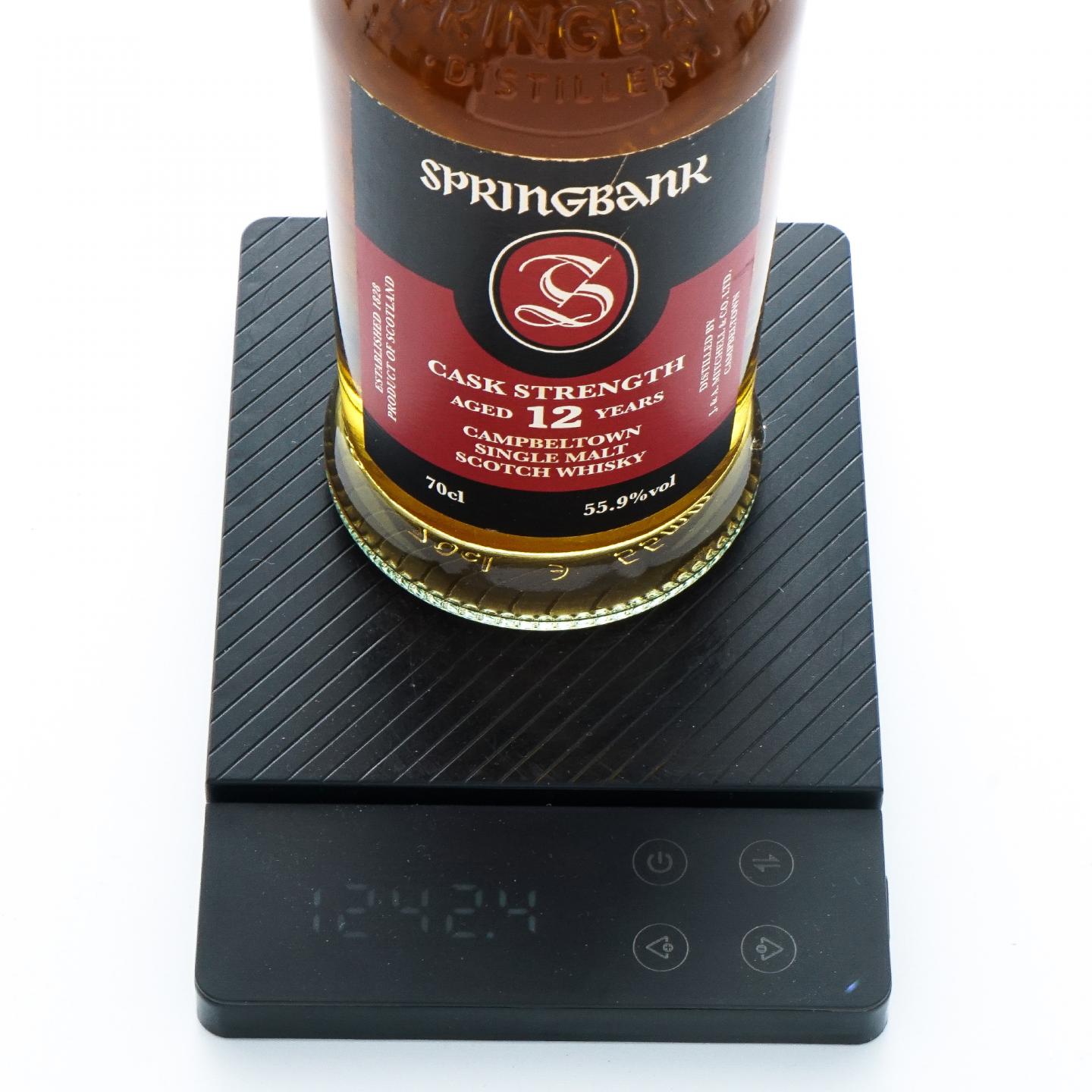 Springbank 云顶 12年 2021 桶强 55.9% UK