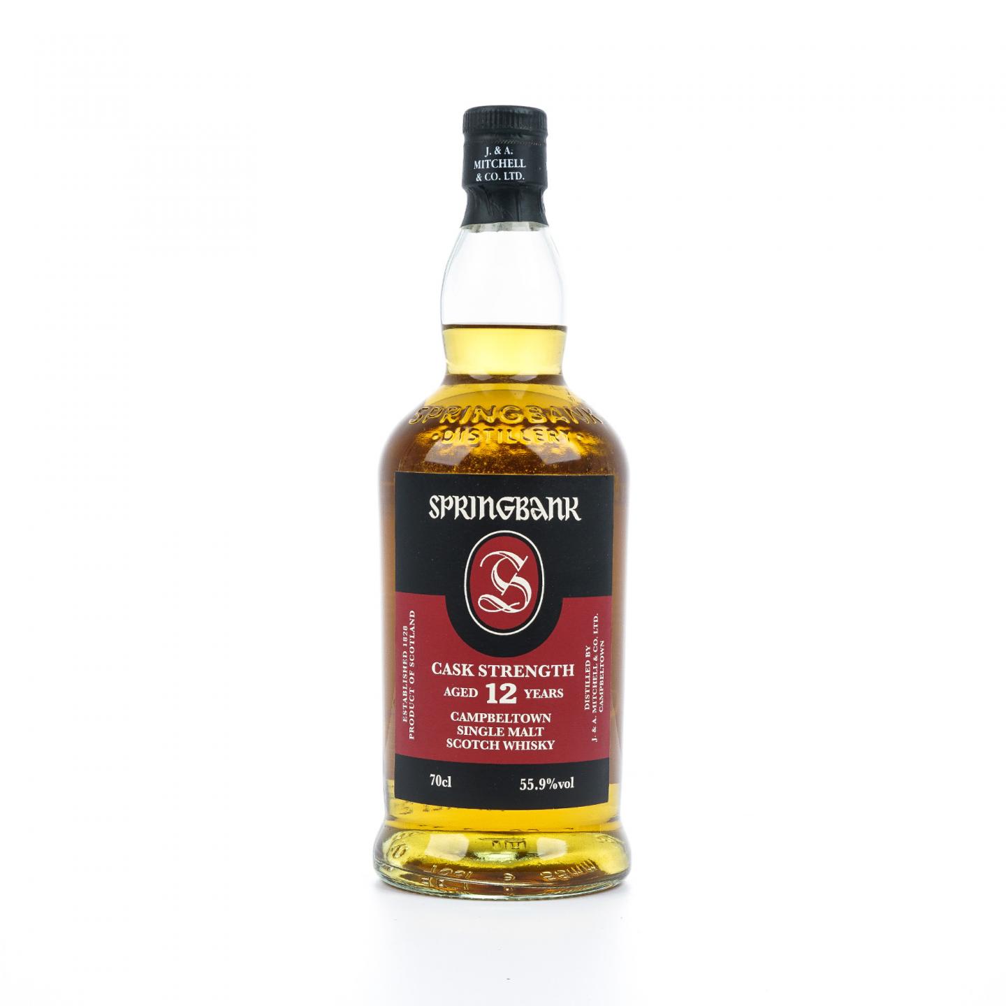 Springbank 云顶 12年 2021版 桶强 55.9% UK