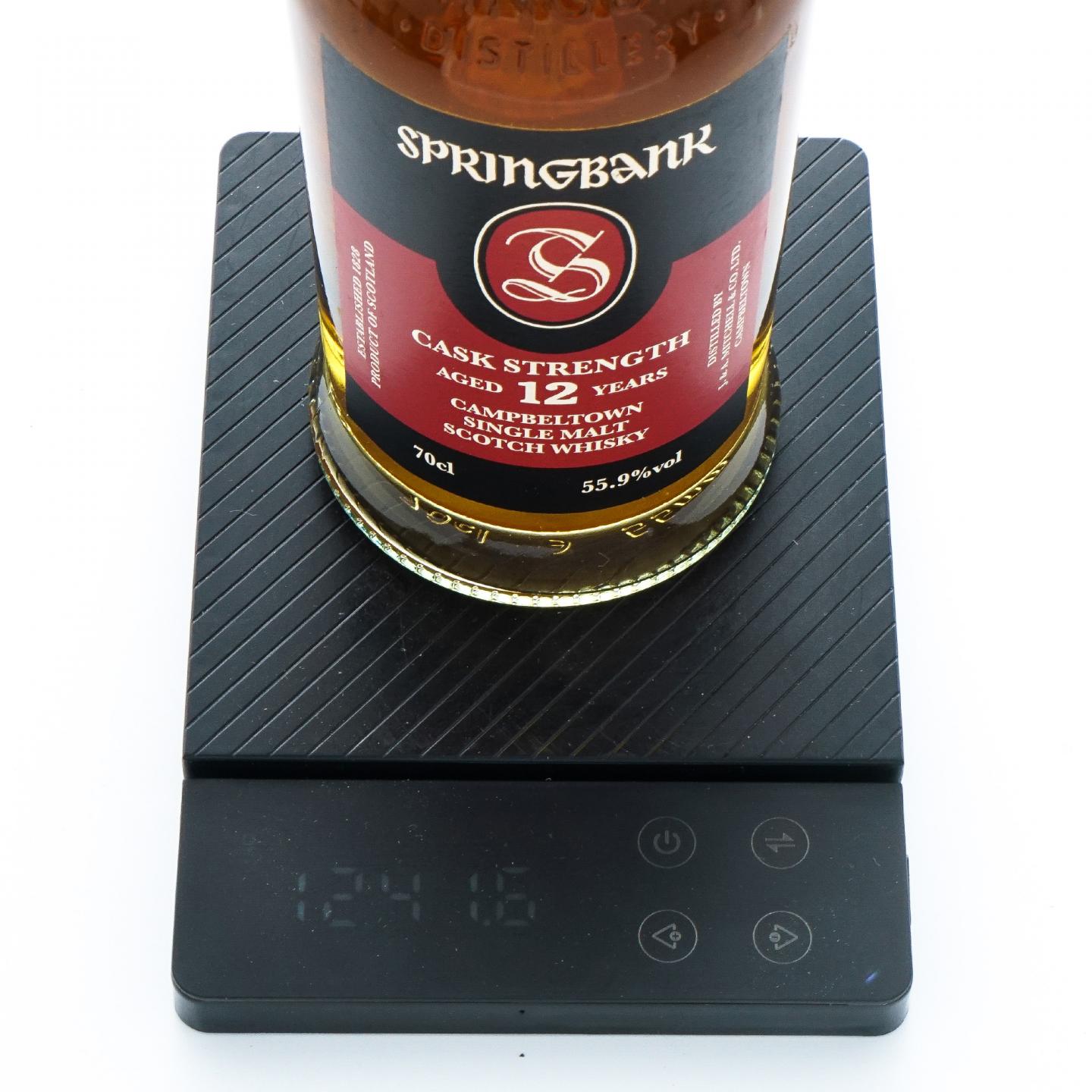 Springbank 云顶 12年 2021版 桶强 55.9% UK