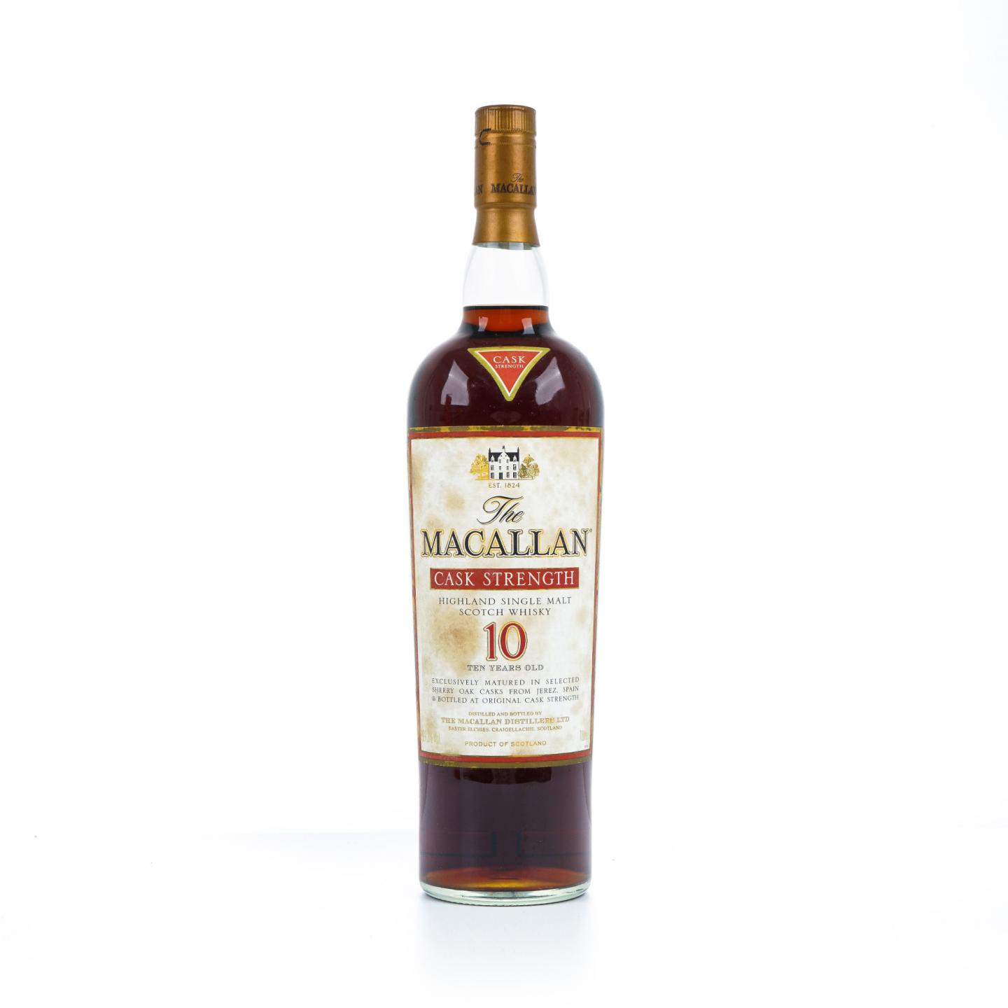 Macallan 麦卡伦 10年 桶强 1升装 59.3%Vol.