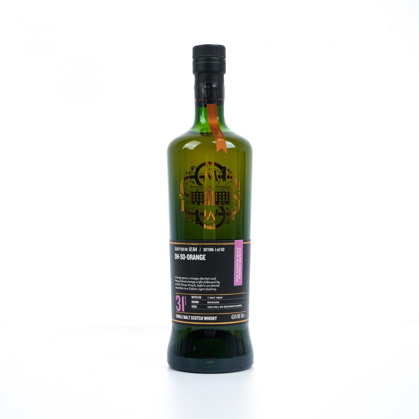 SMWS 12.64 本利亚克 31年 1990 单桶