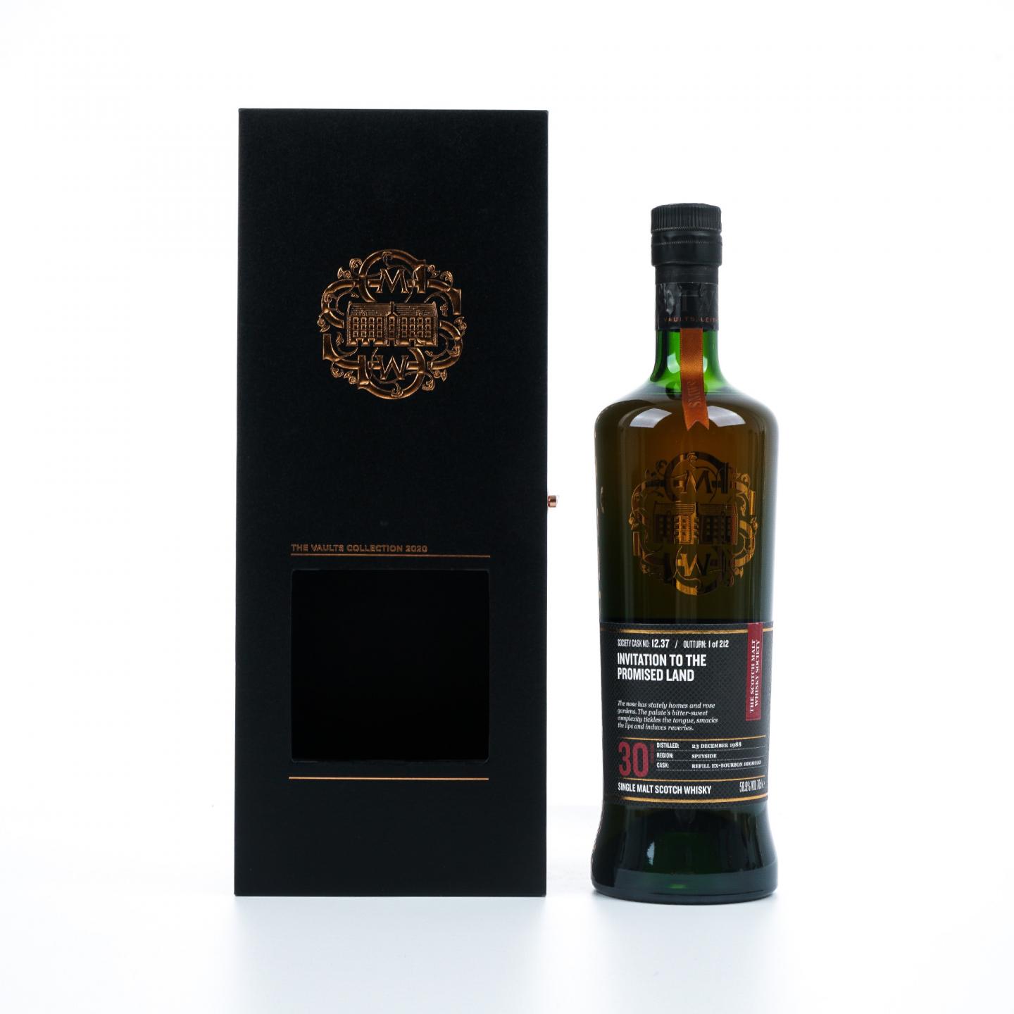 SMWS 12.37 本利亚克 30年 1988